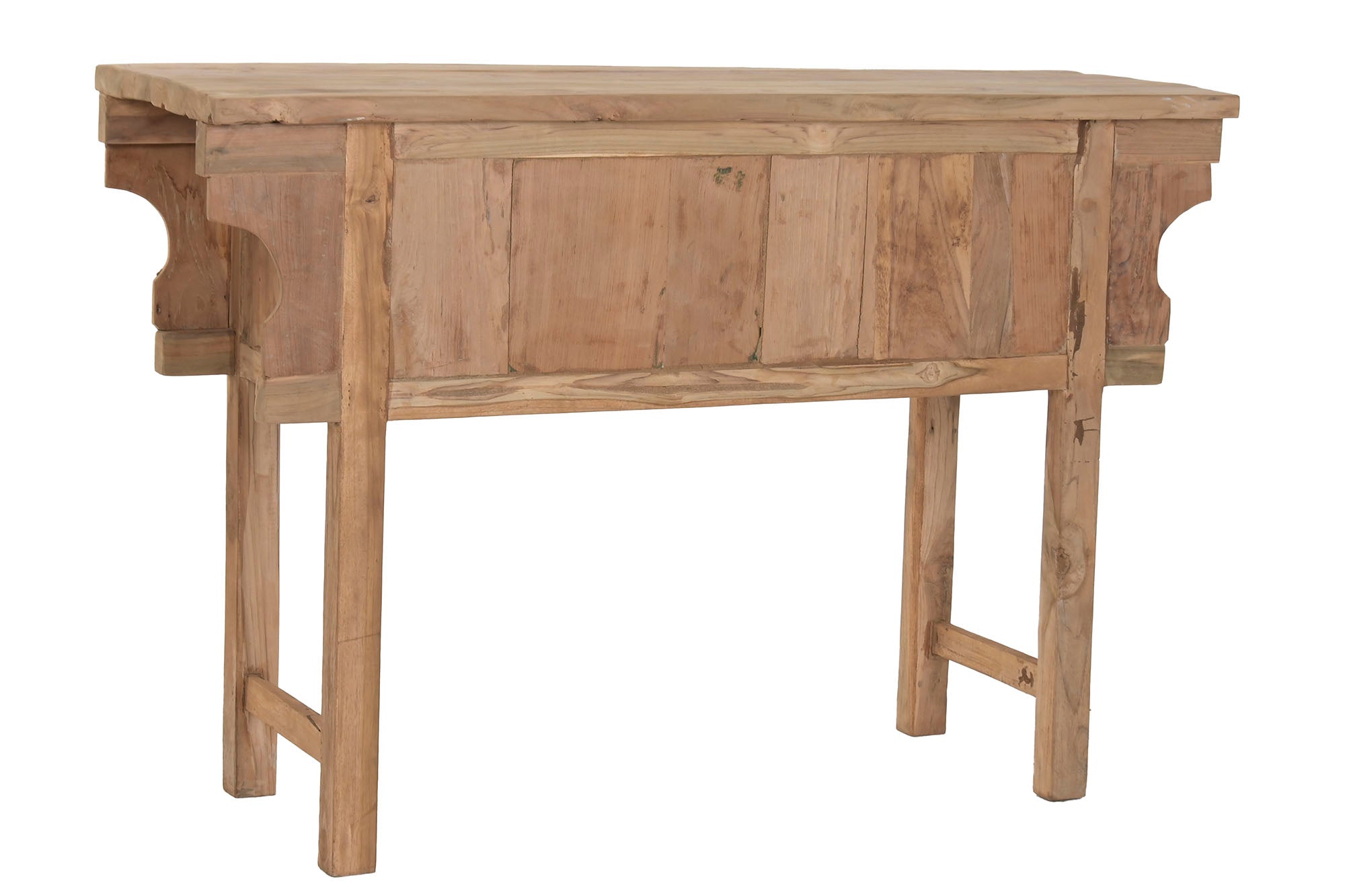 Consola Teca 120X38X80 1 Puerta Natural