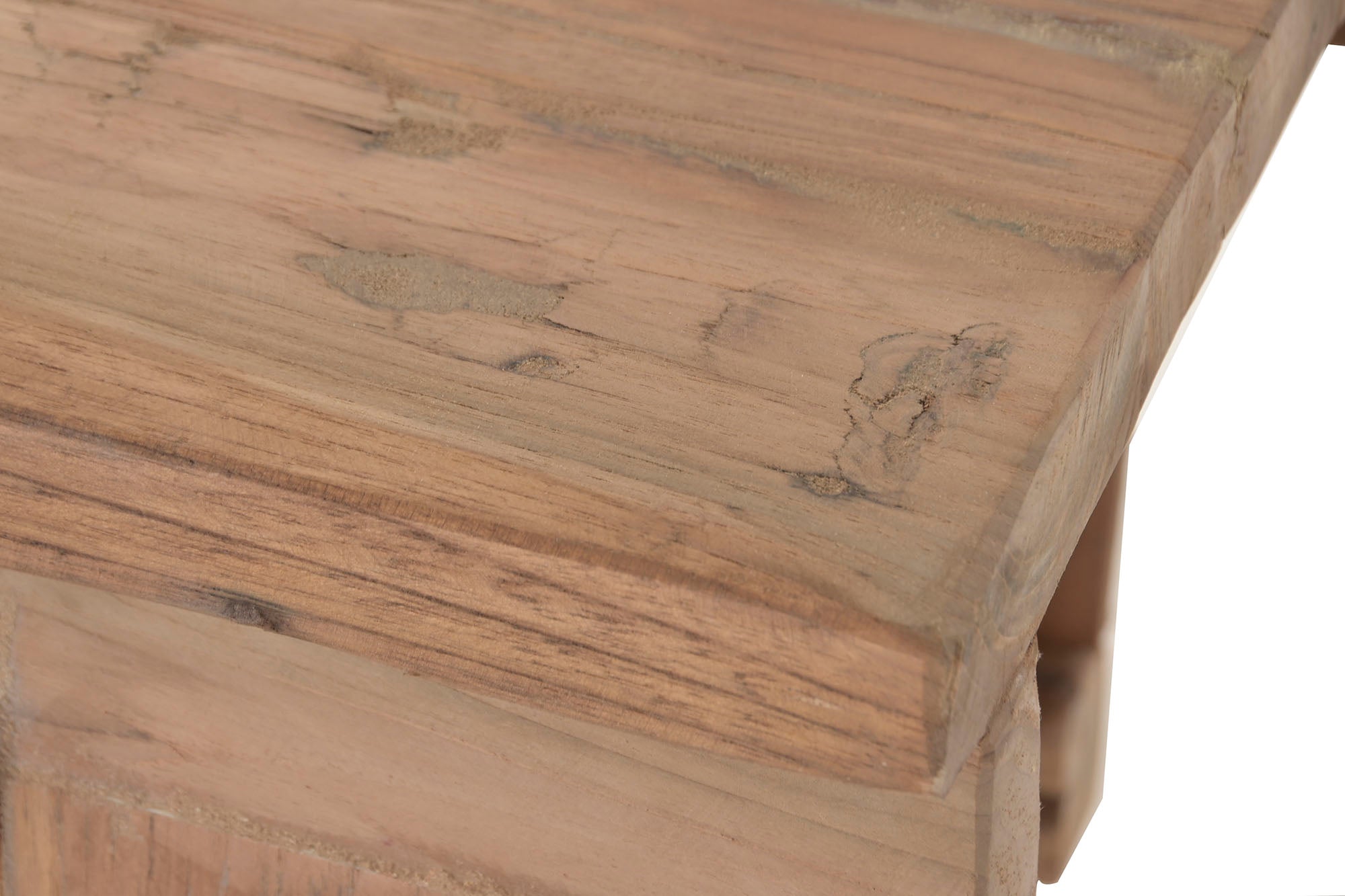 Consola Teca 120X38X80 1 Puerta Natural