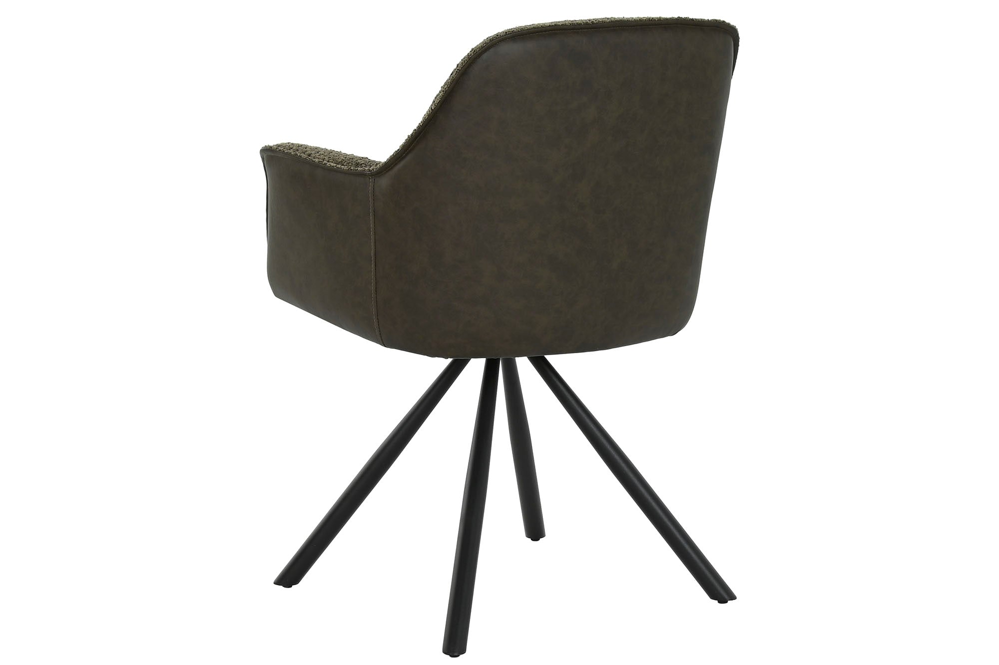Polyester Metal Chair 59X63X85.5 Green