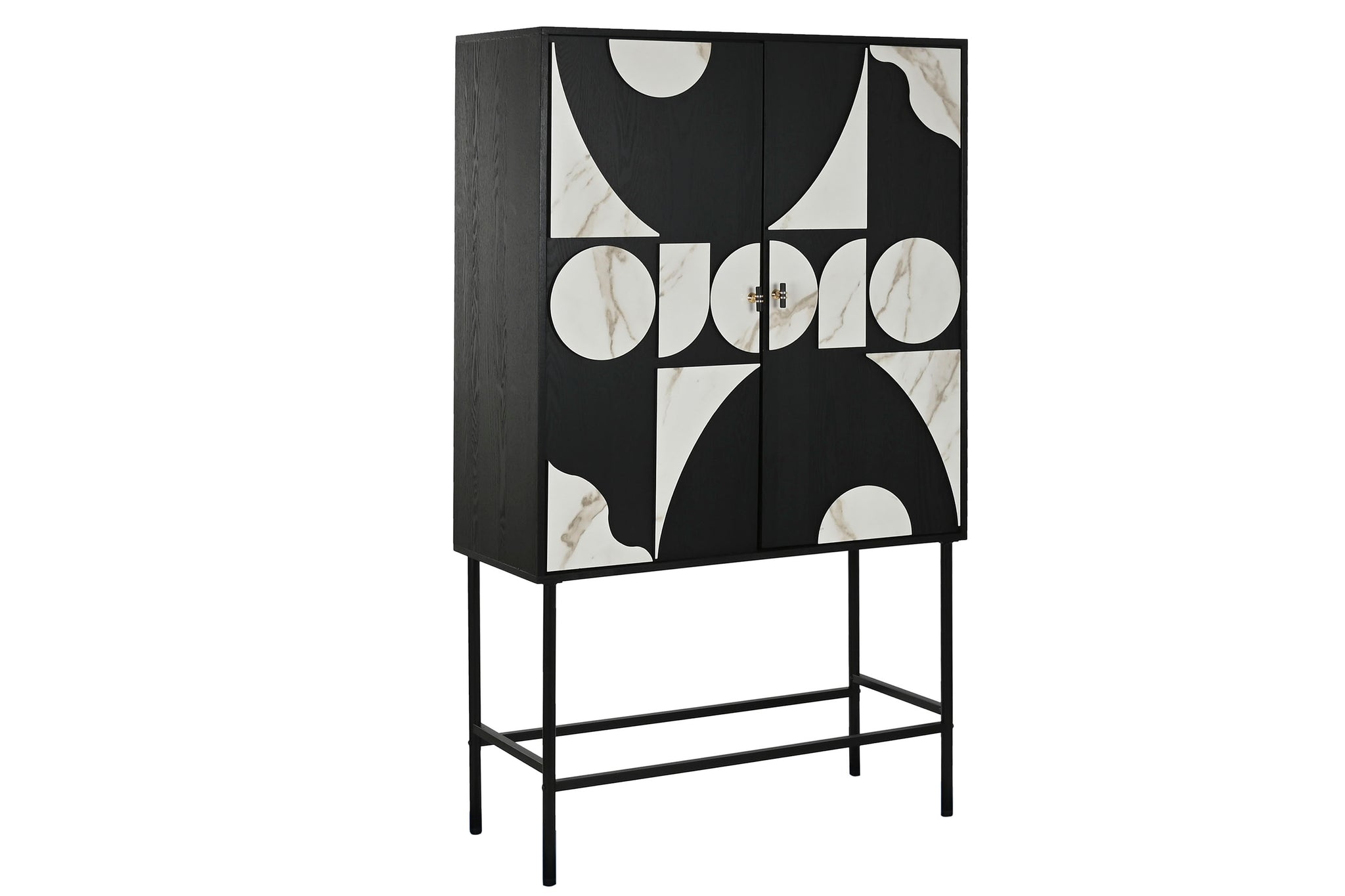 Armario Abeto Metal 100X40X170 36,00 Simil Marmol