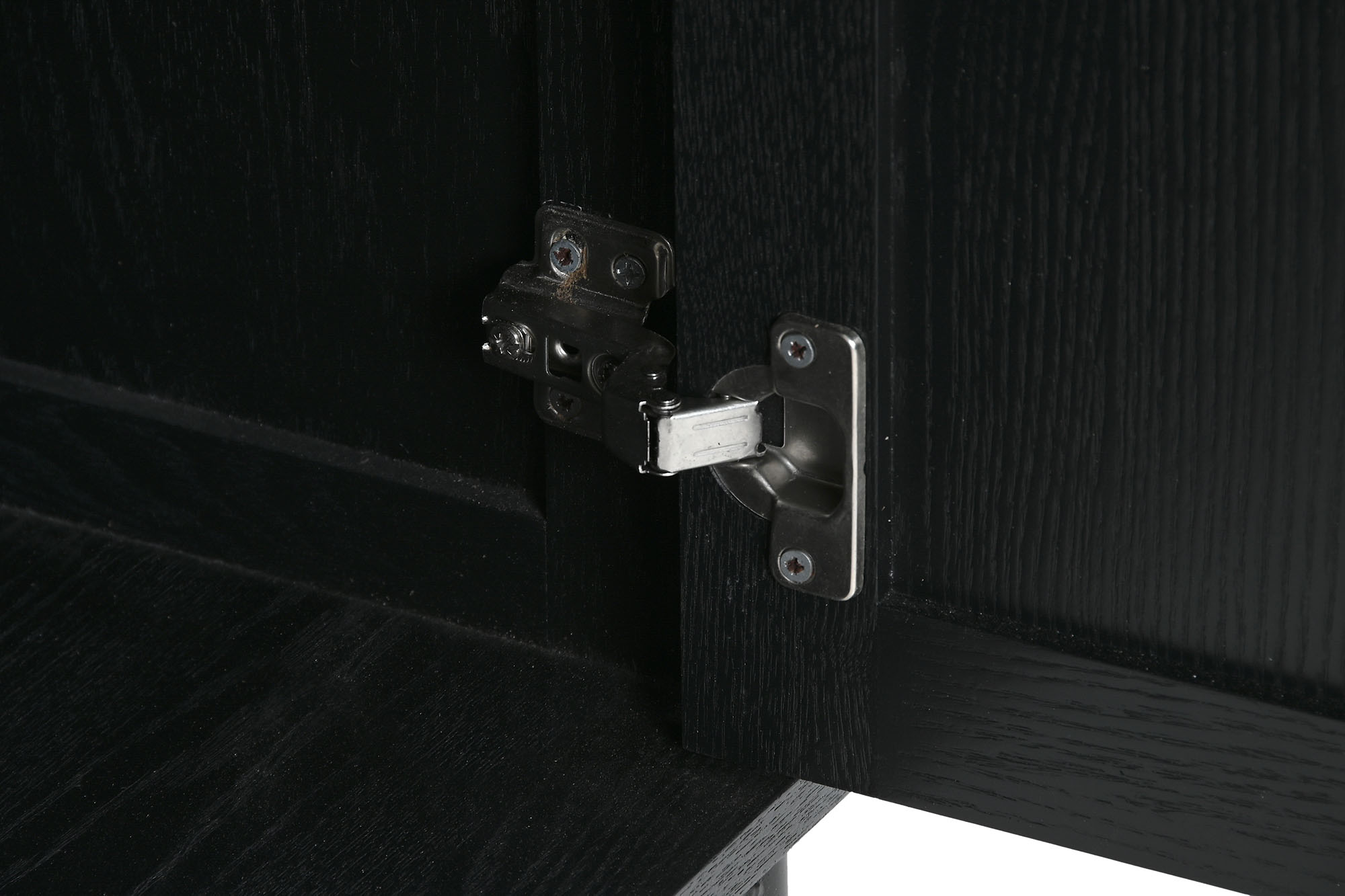 Buffet de metal em abeto 160x40x80 com aparência de mármore