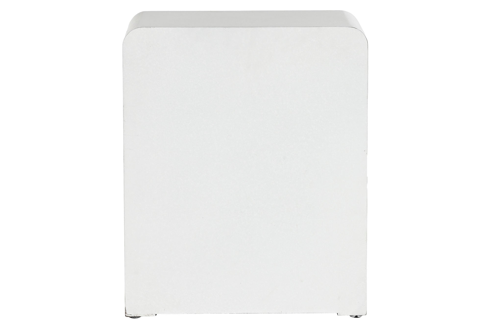 Mesita De Noche Mdf 40X30X48 Blanco