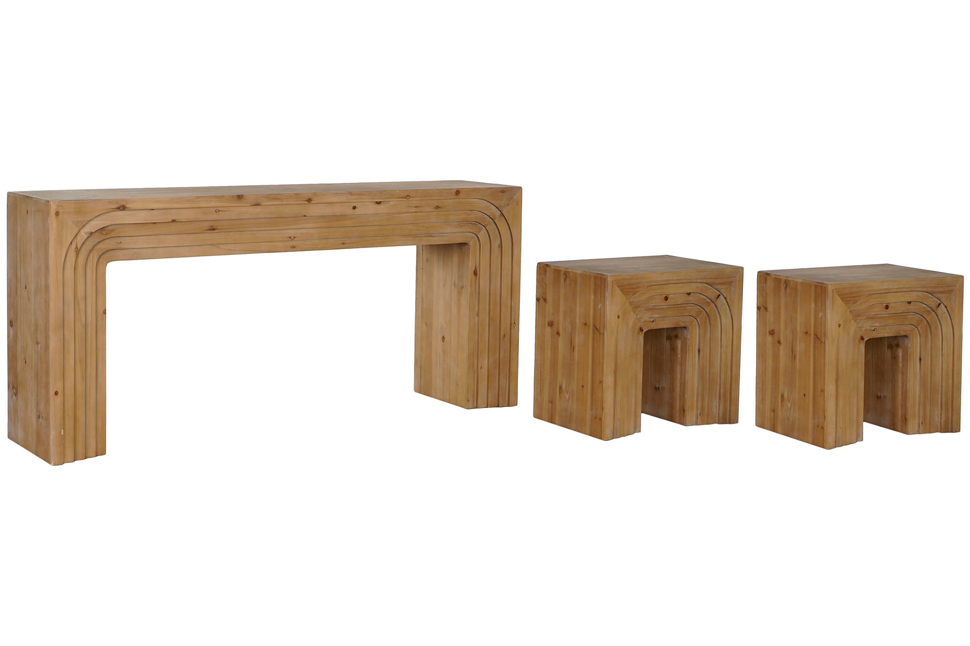 Consola Set 3 Abeto Mdf 180X40X80 40,00 Arcos