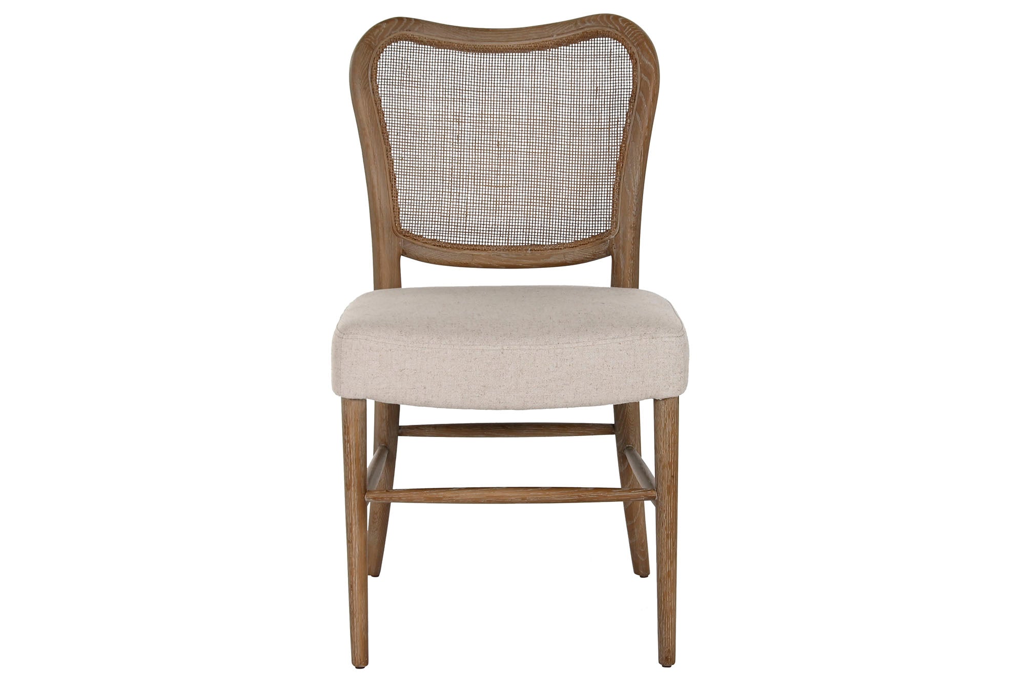 Ash Rattan Chair 49X56X87 White Decape