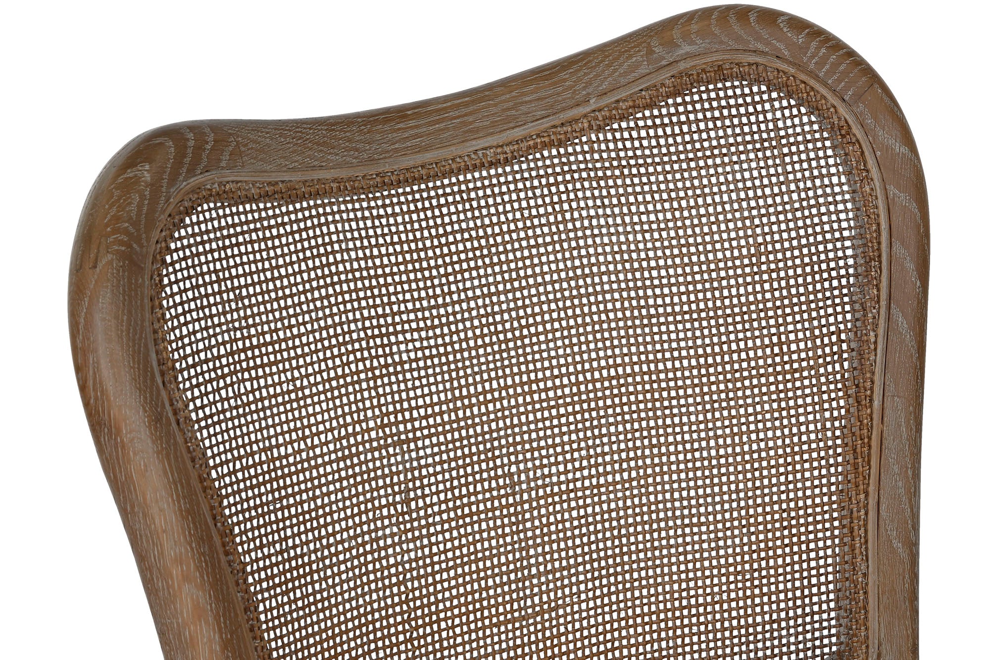 Ash Rattan Chair 49X56X87 White Decape
