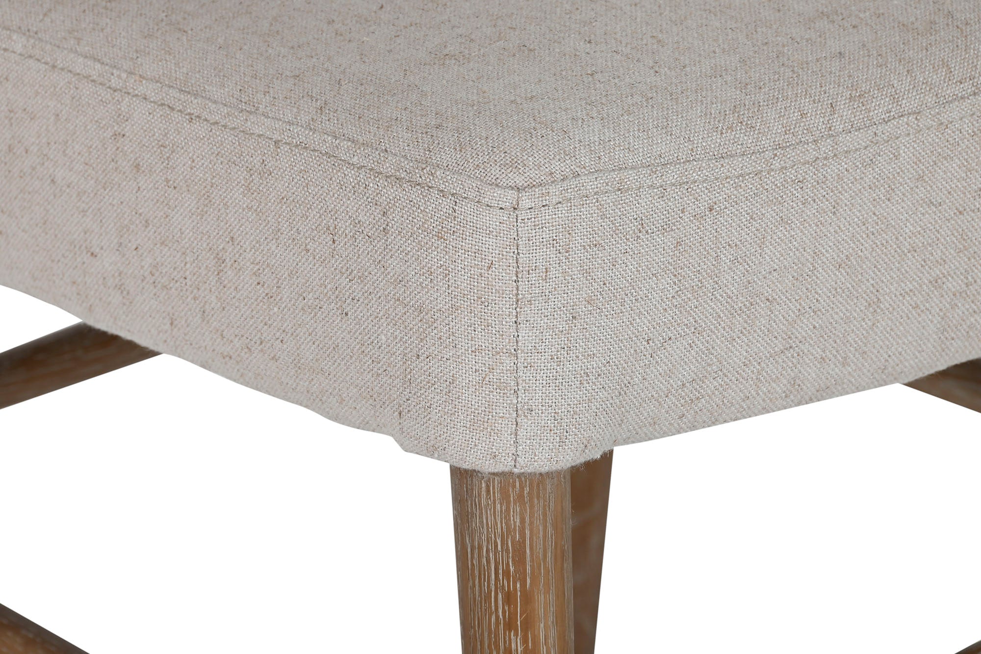 Ash Rattan Chair 49X56X87 White Decape