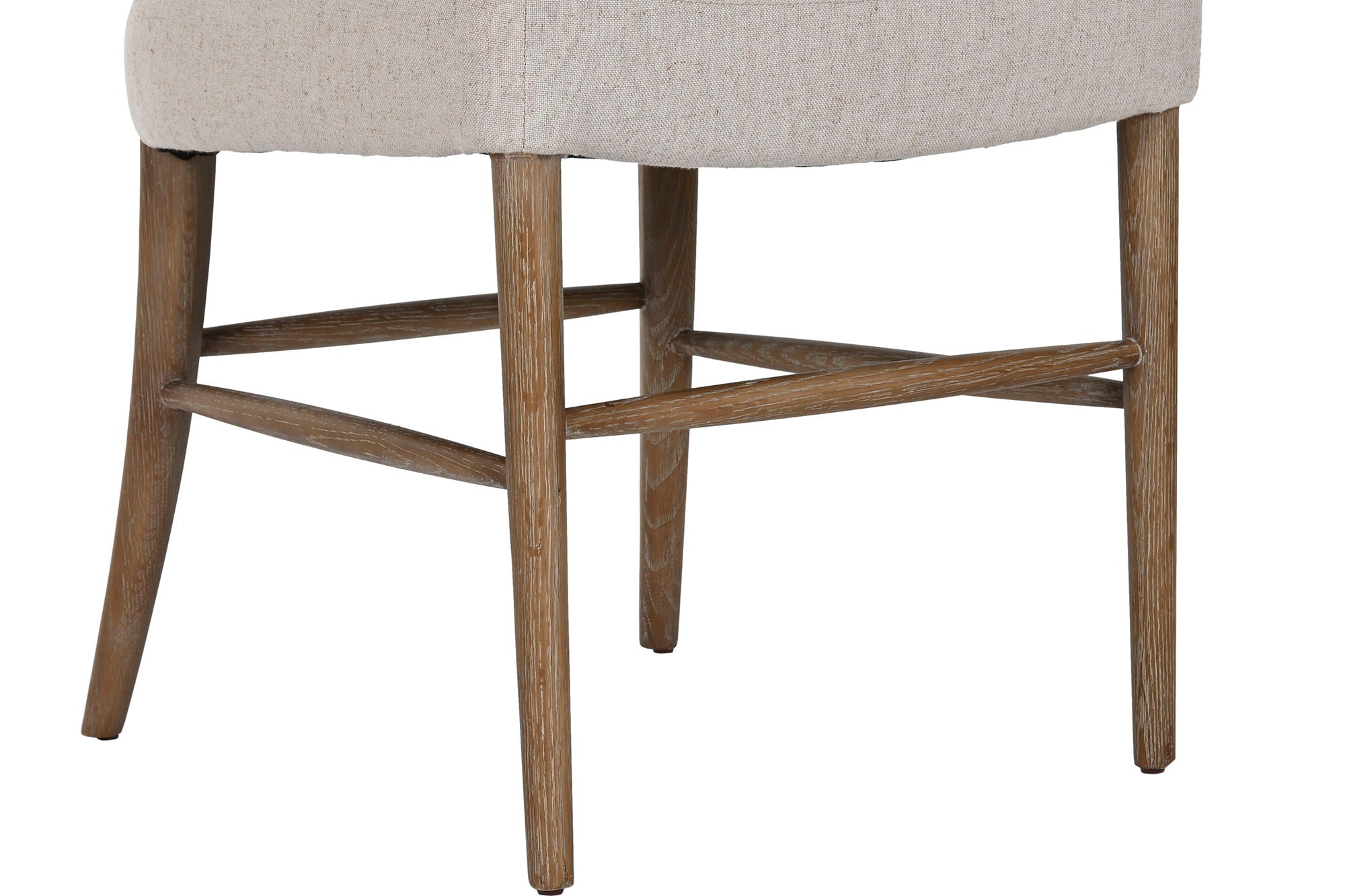 Cadeira de vime cinza 49x56x87 branco Decape