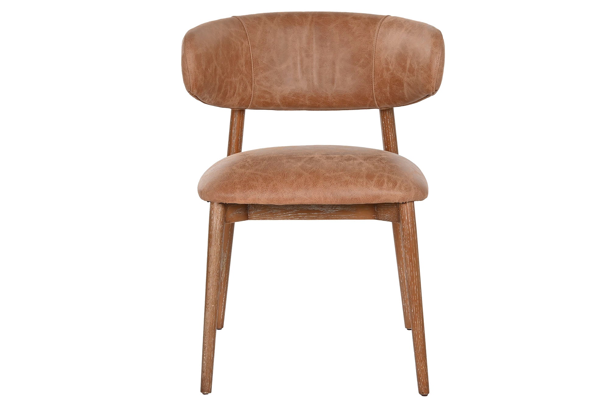 Silla Fresno Piel 58X54X80 Decape Blanco