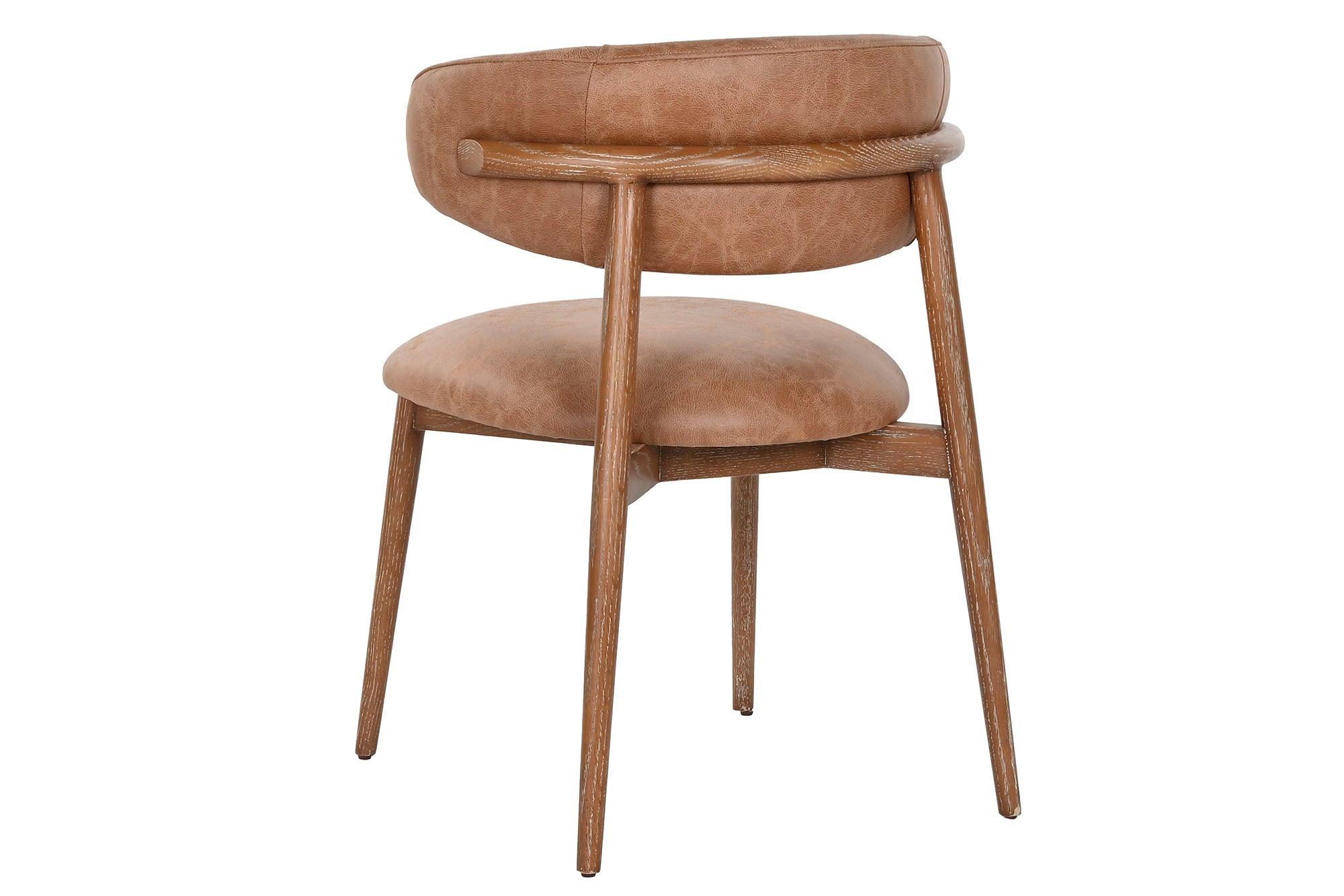 Silla Fresno Piel 58X54X80 Decape Blanco