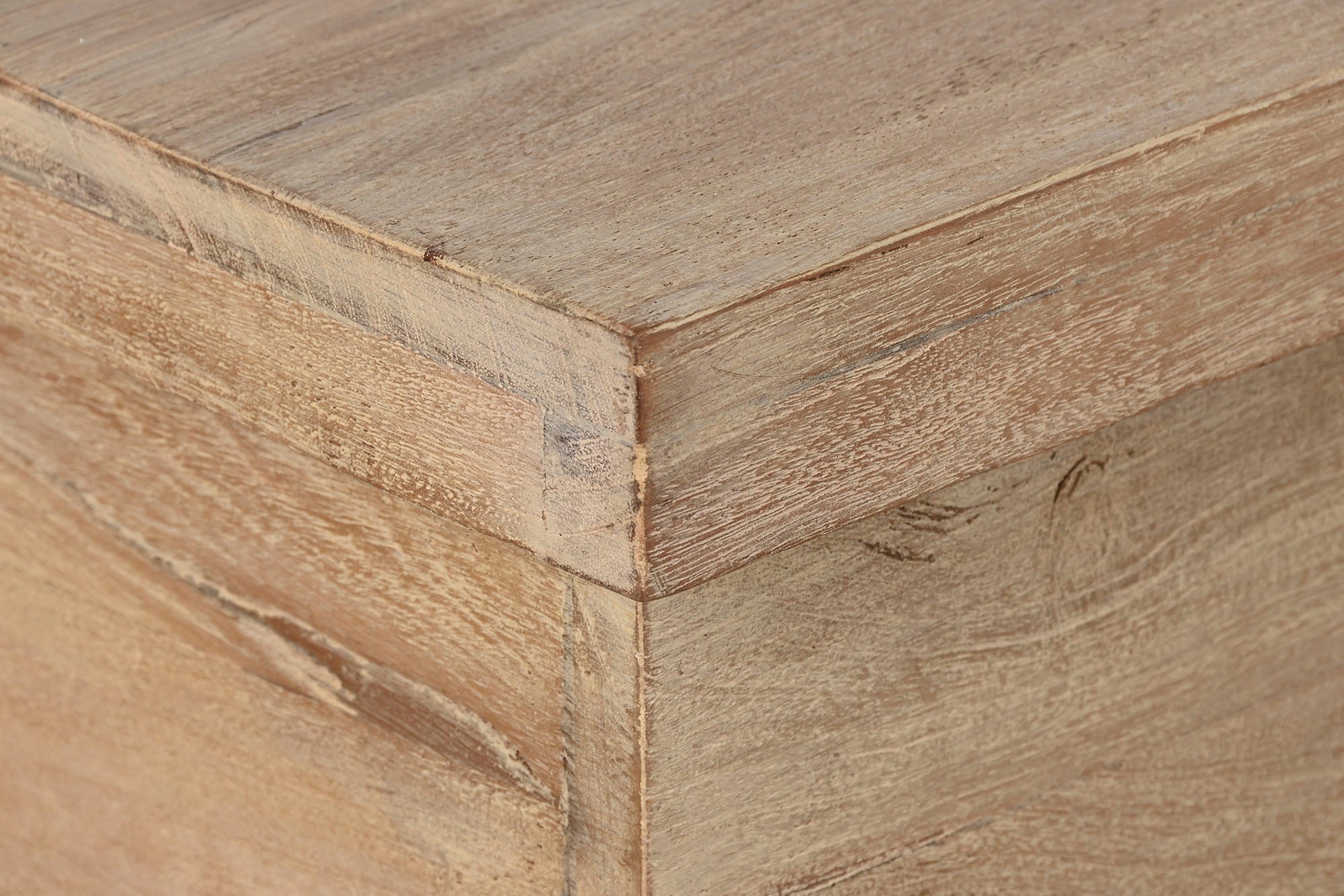 Arcon Teca 136X70X76 Pieza Surtida Natural