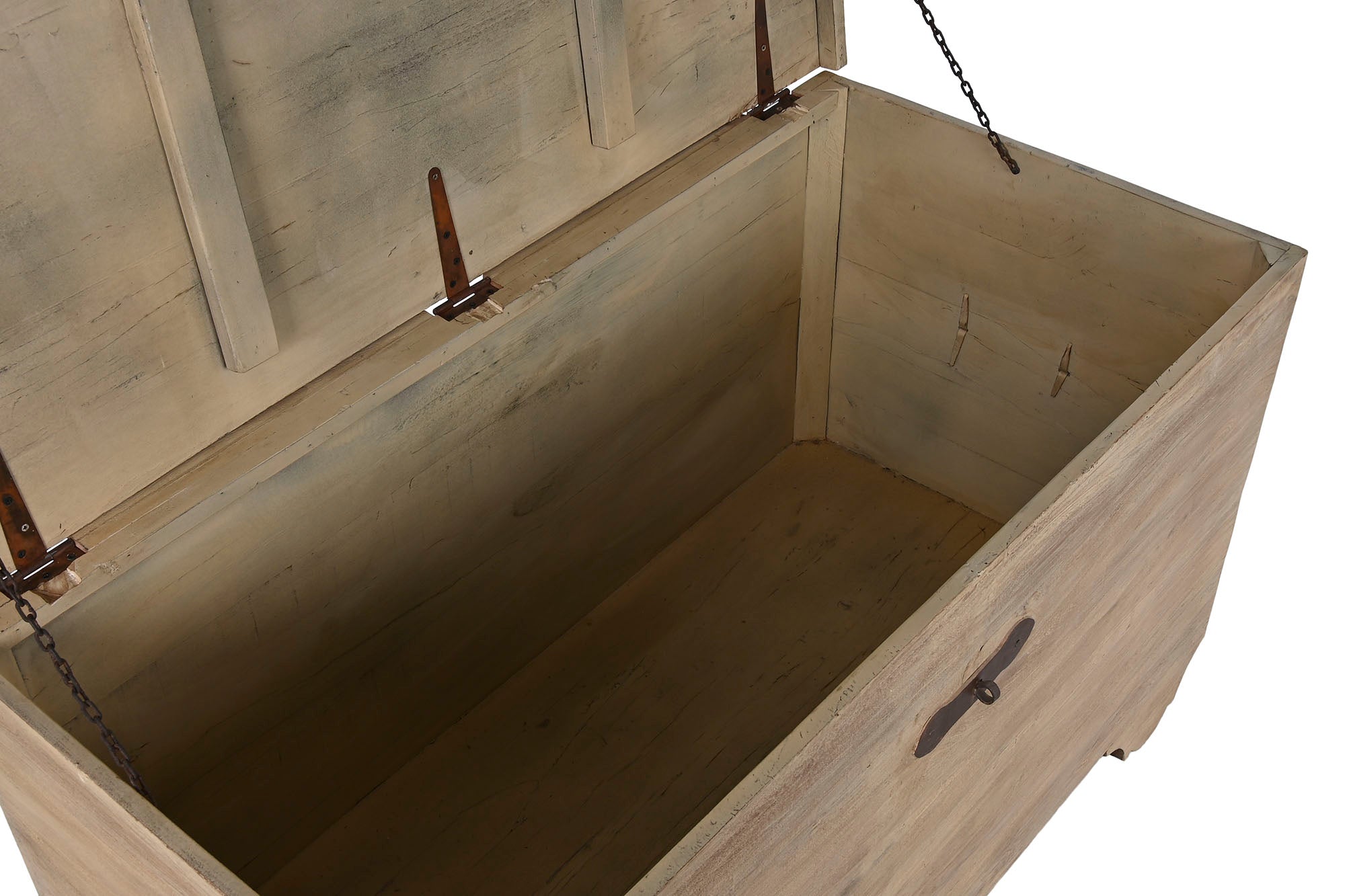 Arcon Teca 136X70X76 Pieza Surtida Natural