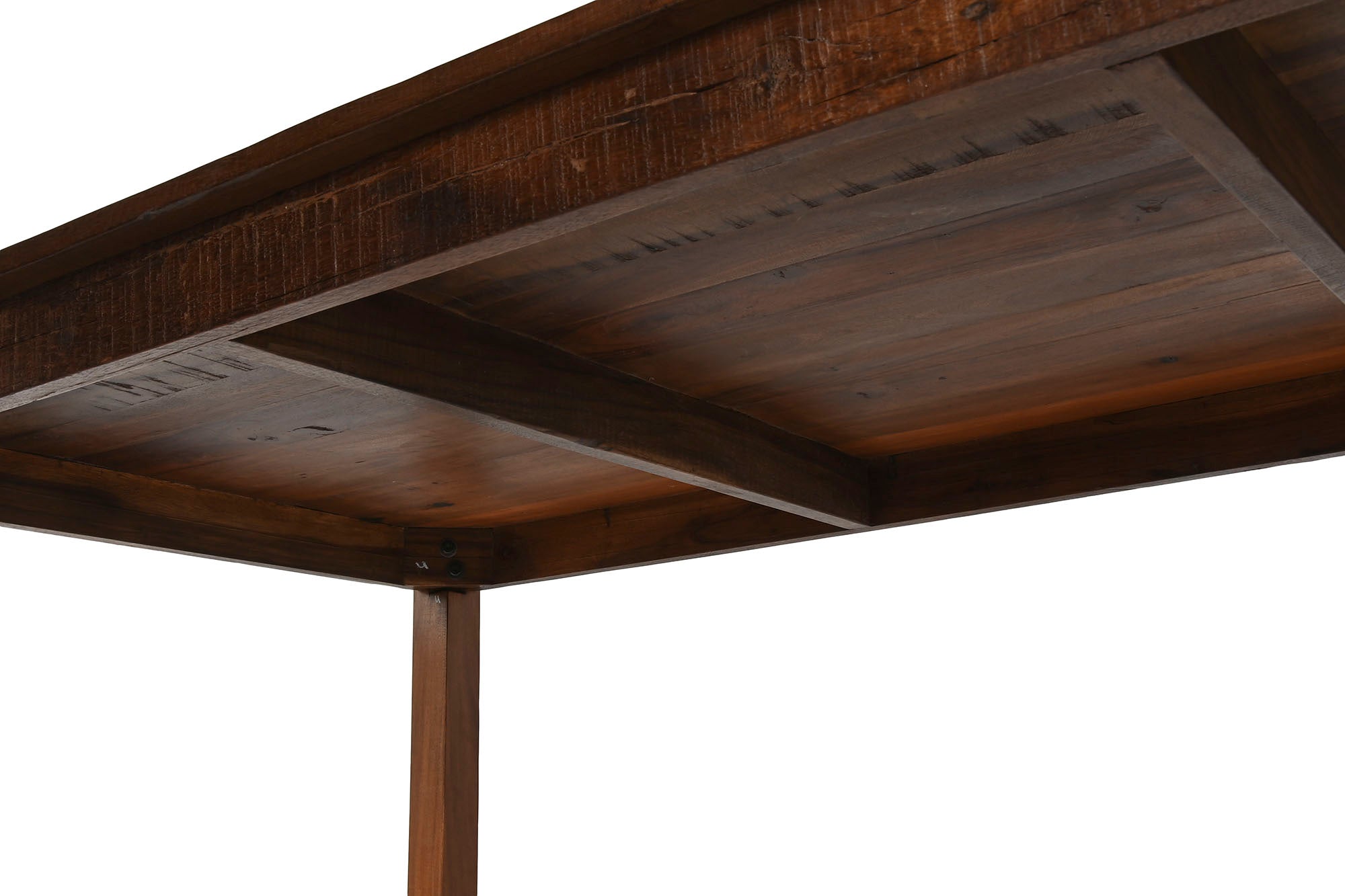 Mesa de Jantar em Madeira Reciclada 200x100x76 Natural