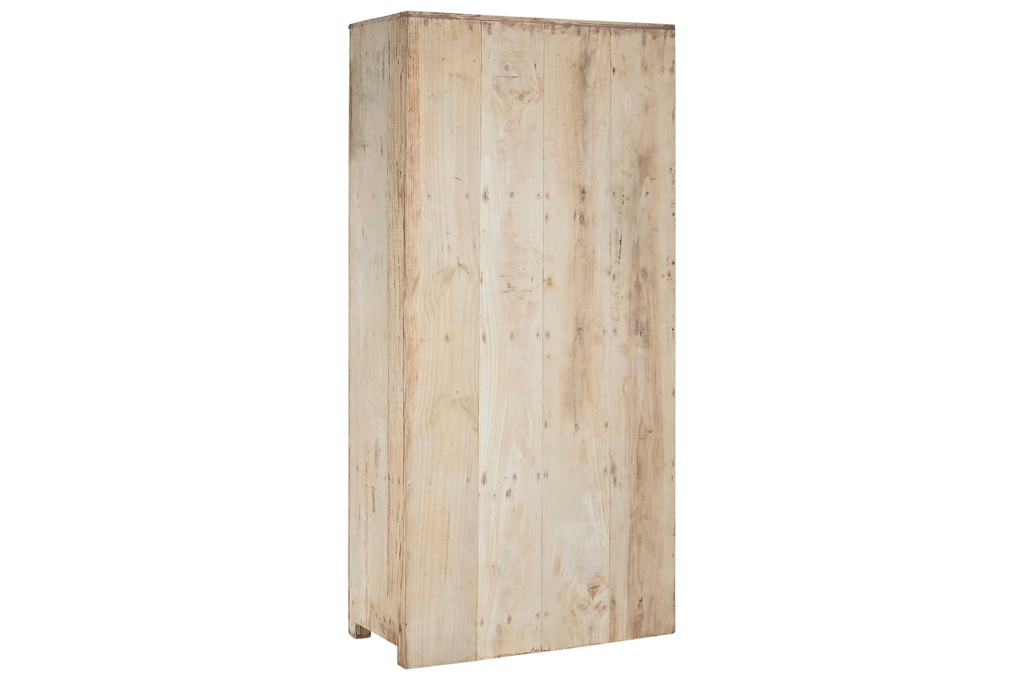 Armario Teca 90X45X190 Puertas Antiguas Natural