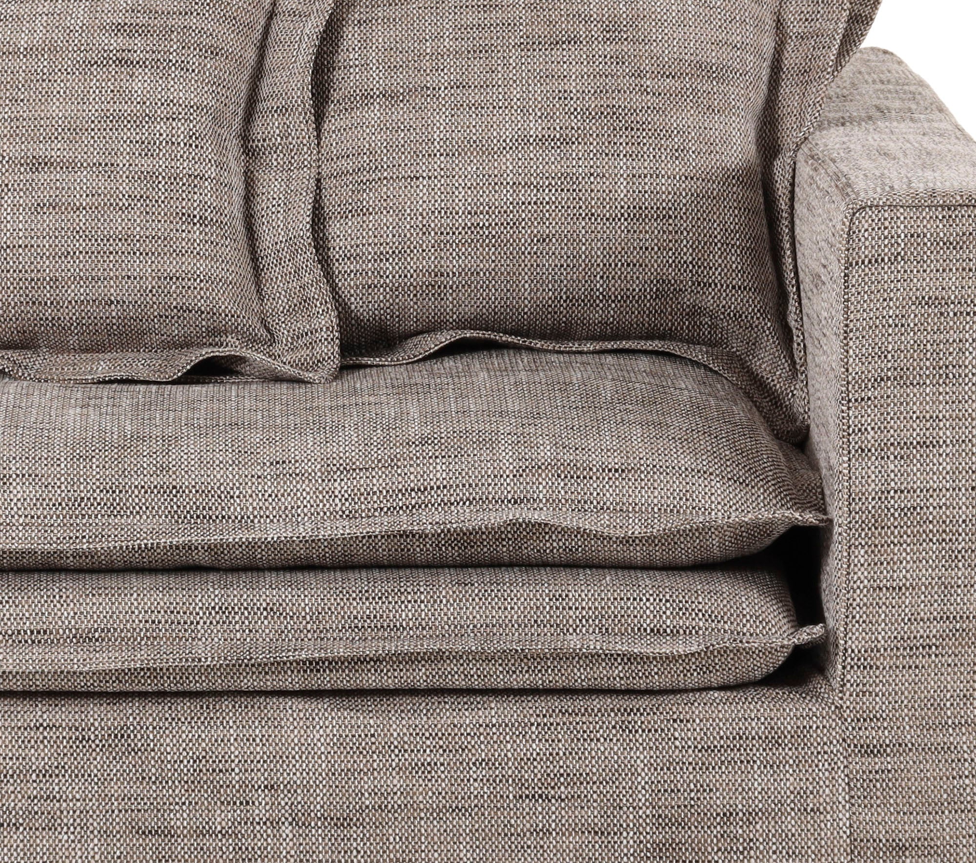 Polyester Left/Right Sofa Module 120X120X95 4 Cushions