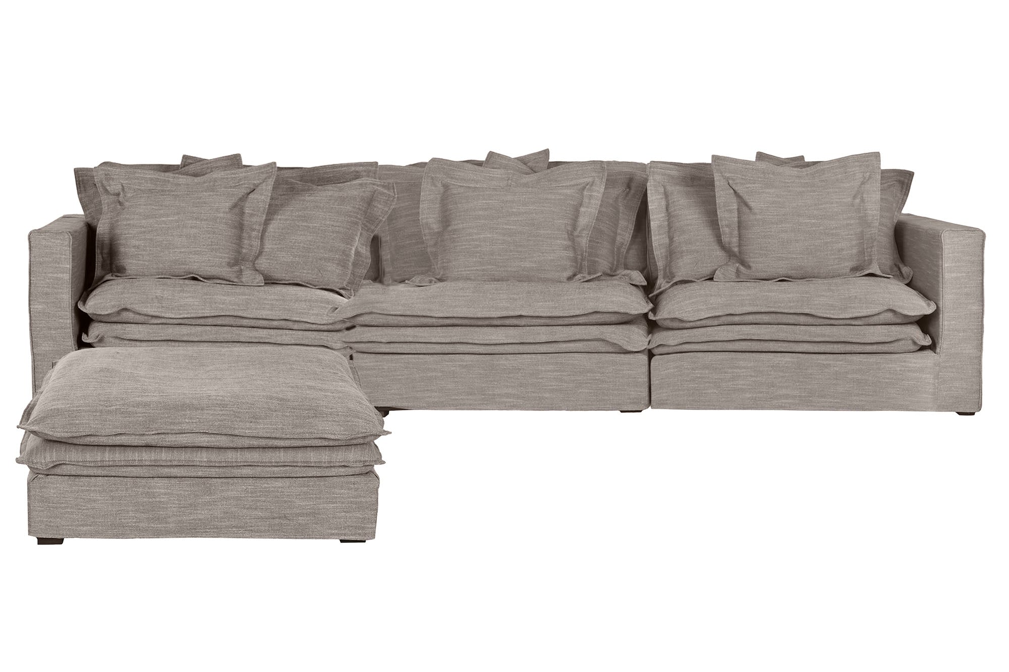 Polyester Left/Right Sofa Module 120X120X95 4 Cushions