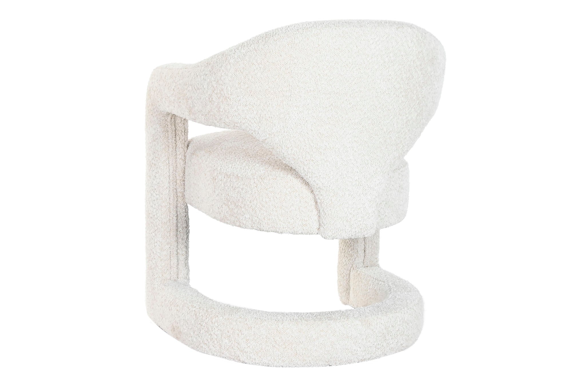 Sillon Poliester 66X65X82 Boucle Crudo