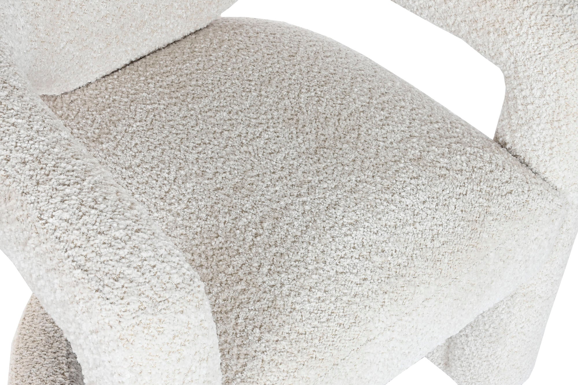 Sillon Poliester 66X65X82 Boucle Crudo
