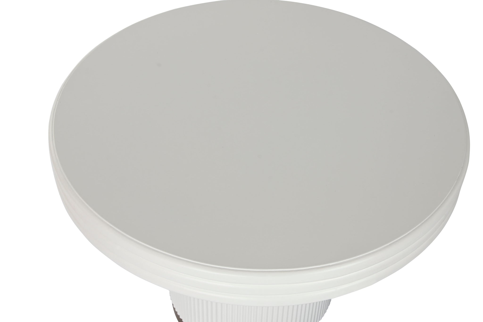 Mesa Centro Abeto Mdf 70X70X52 Blanco