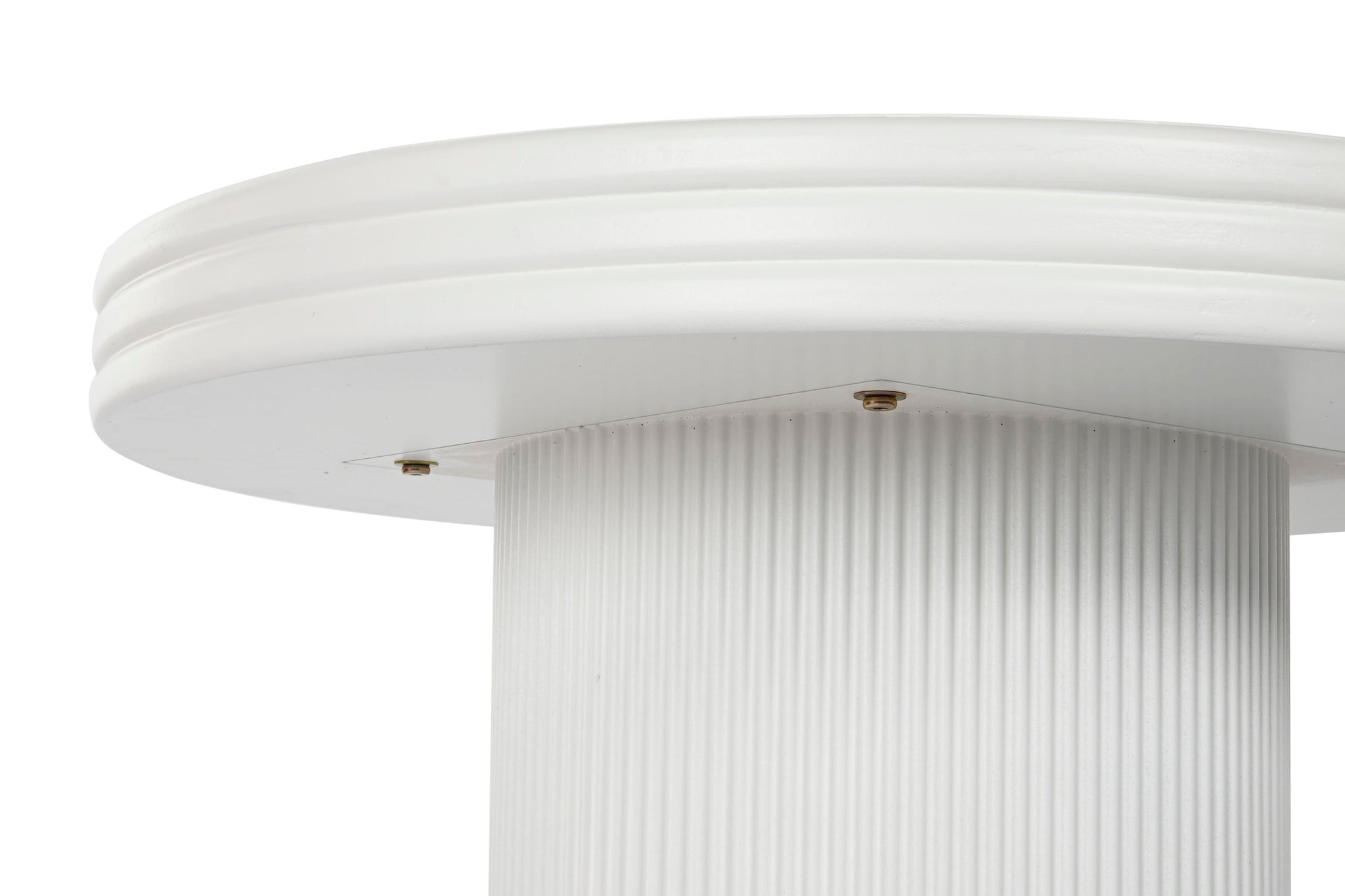 Mesa Centro Abeto Mdf 70X70X52 Blanco
