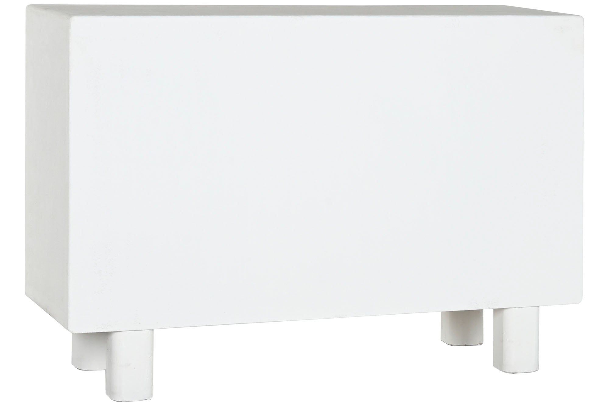 Buffet Mdf Abeto 120X38X80 29,70 Branco Bruto