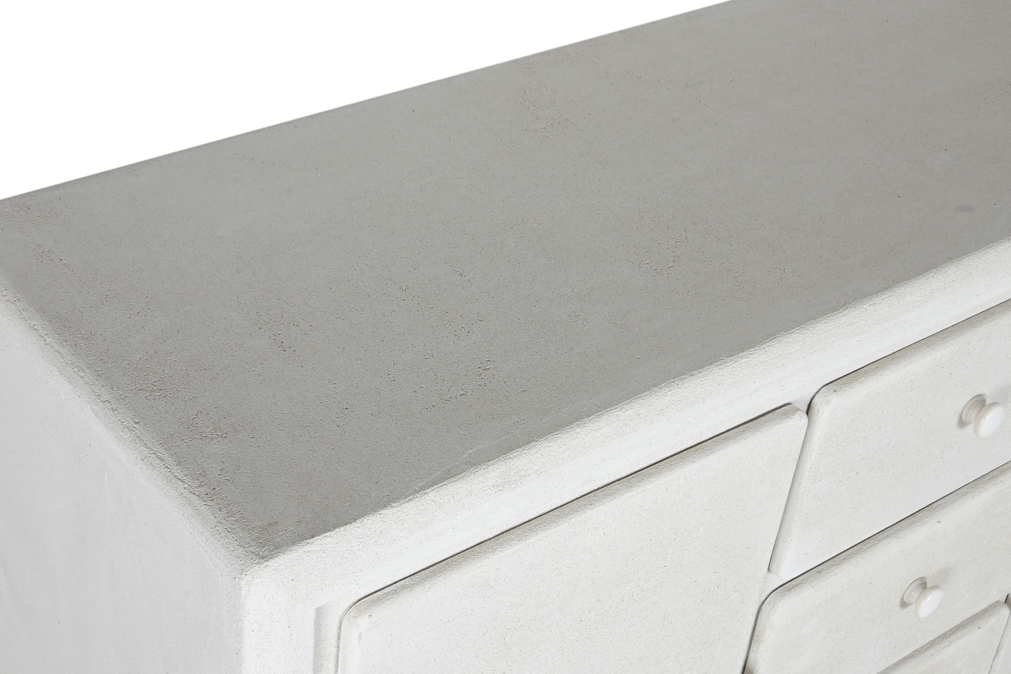 Buffet Mdf Abeto 120X38X80 29,70 Branco Bruto