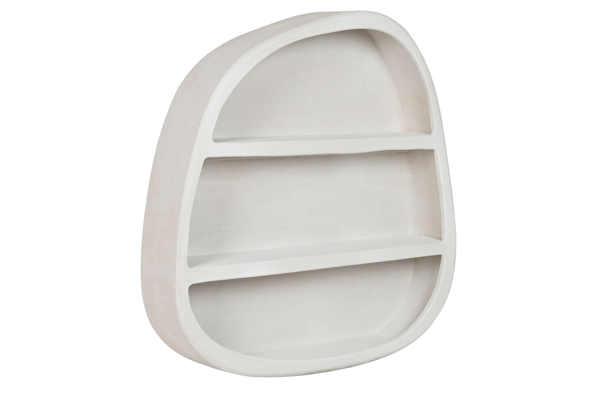 Mdf Wall Shelf 100X18X100 Rough White