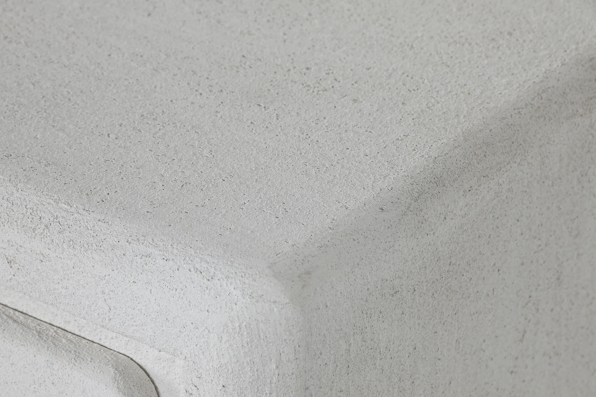 Mesita De Noche Mdf 48X36X53 Rugoso Blanco