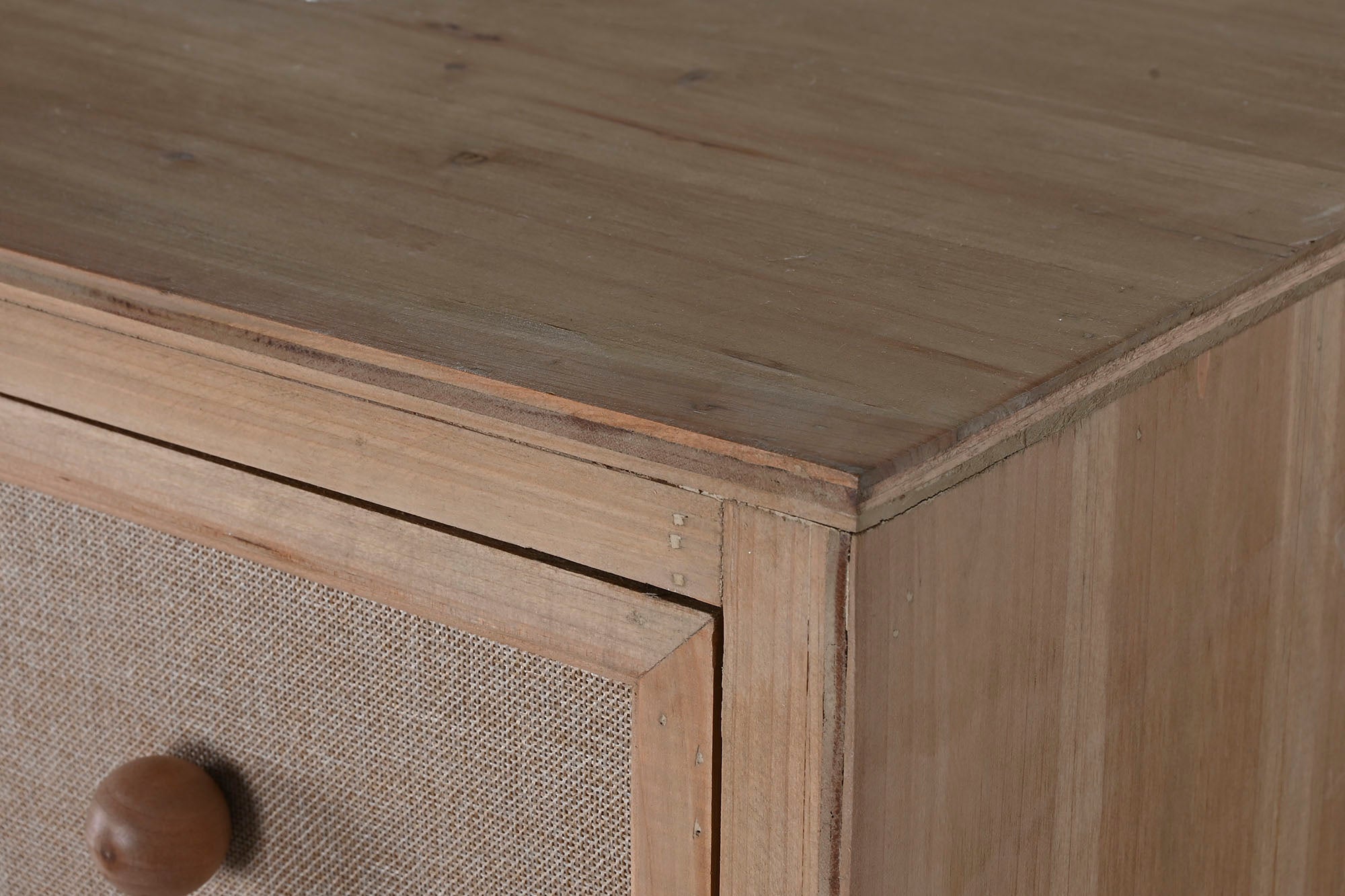 Fir Linen Chest of Drawers 75x35x138