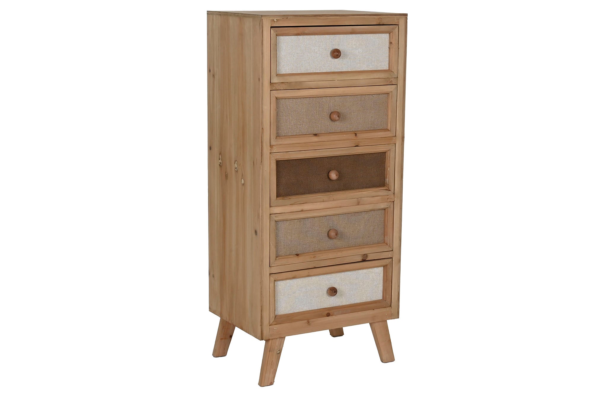 Chifonier Abeto Lino 48X35X106