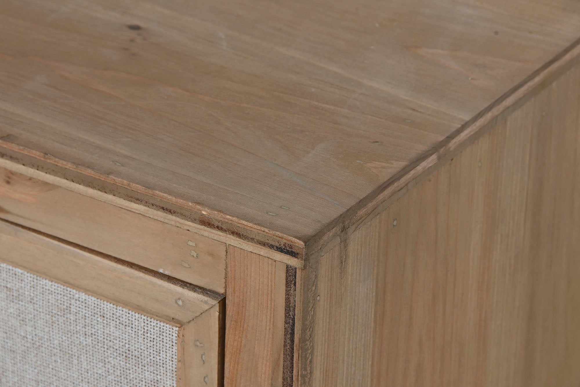 Fir Linen Chest of Drawers 100x35x81
