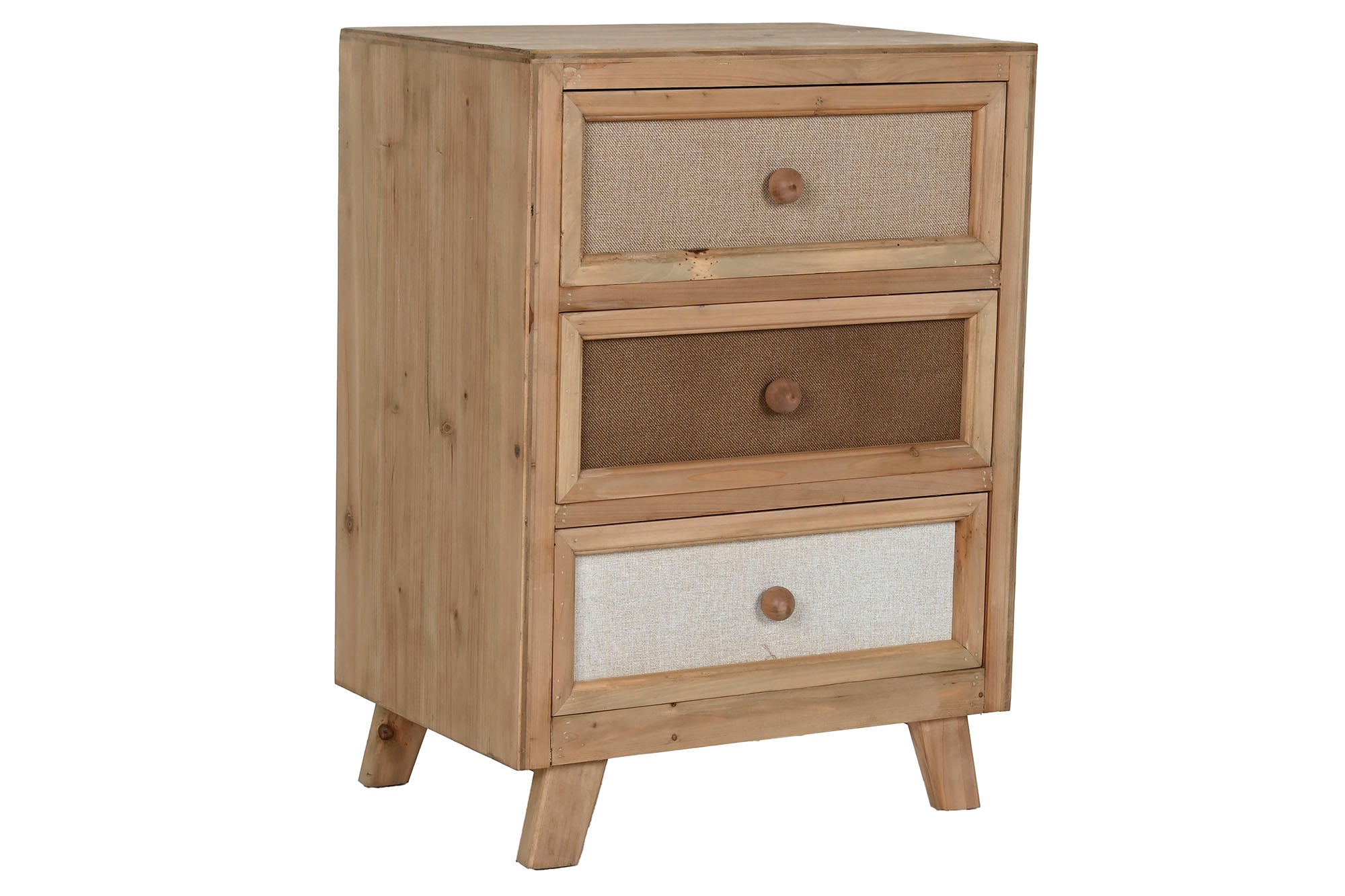 Mesa de cabeceira em linho de abeto 48x35x66 9,00