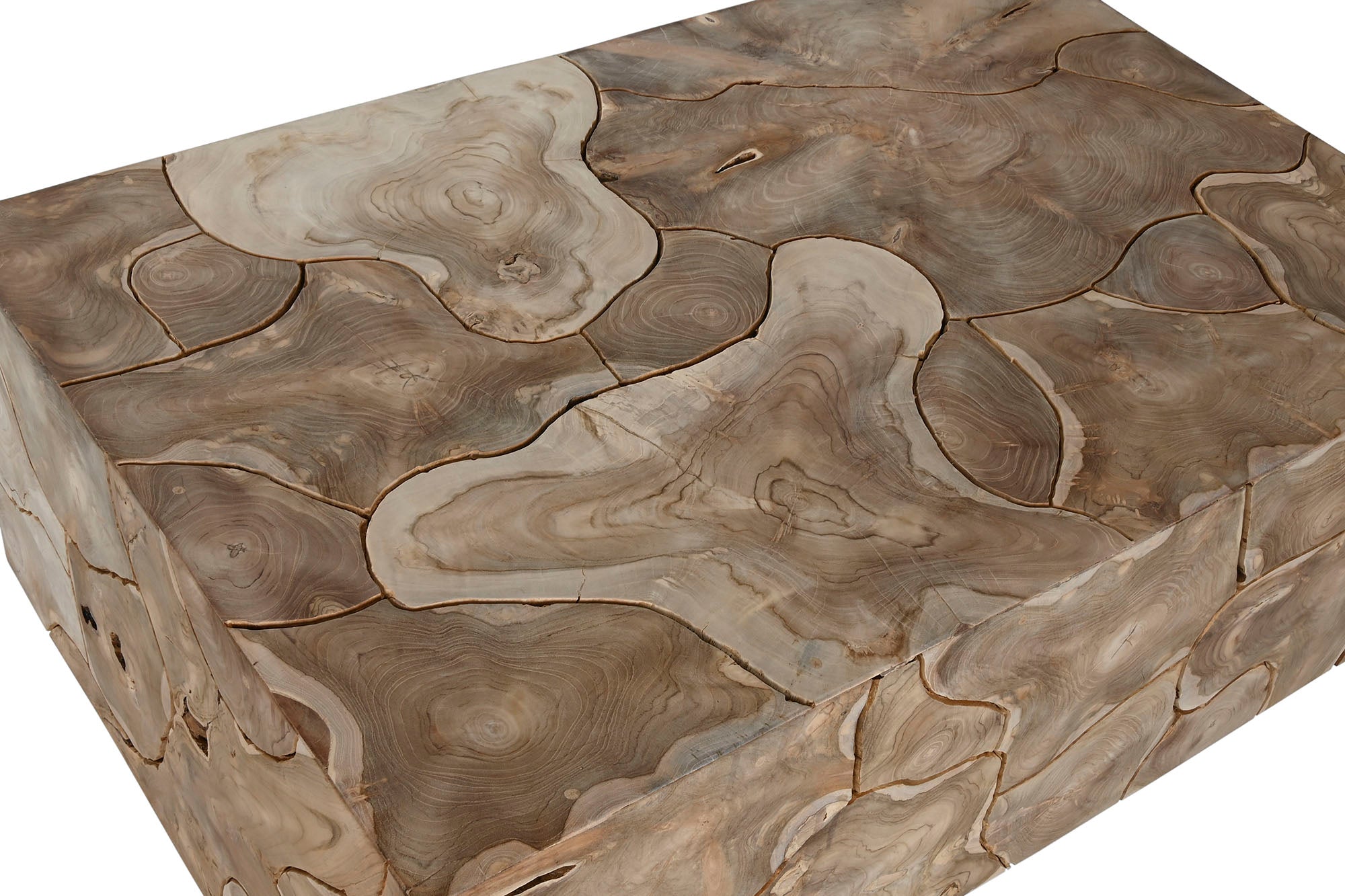 Teak Center Table 120X76.5X40 Natural