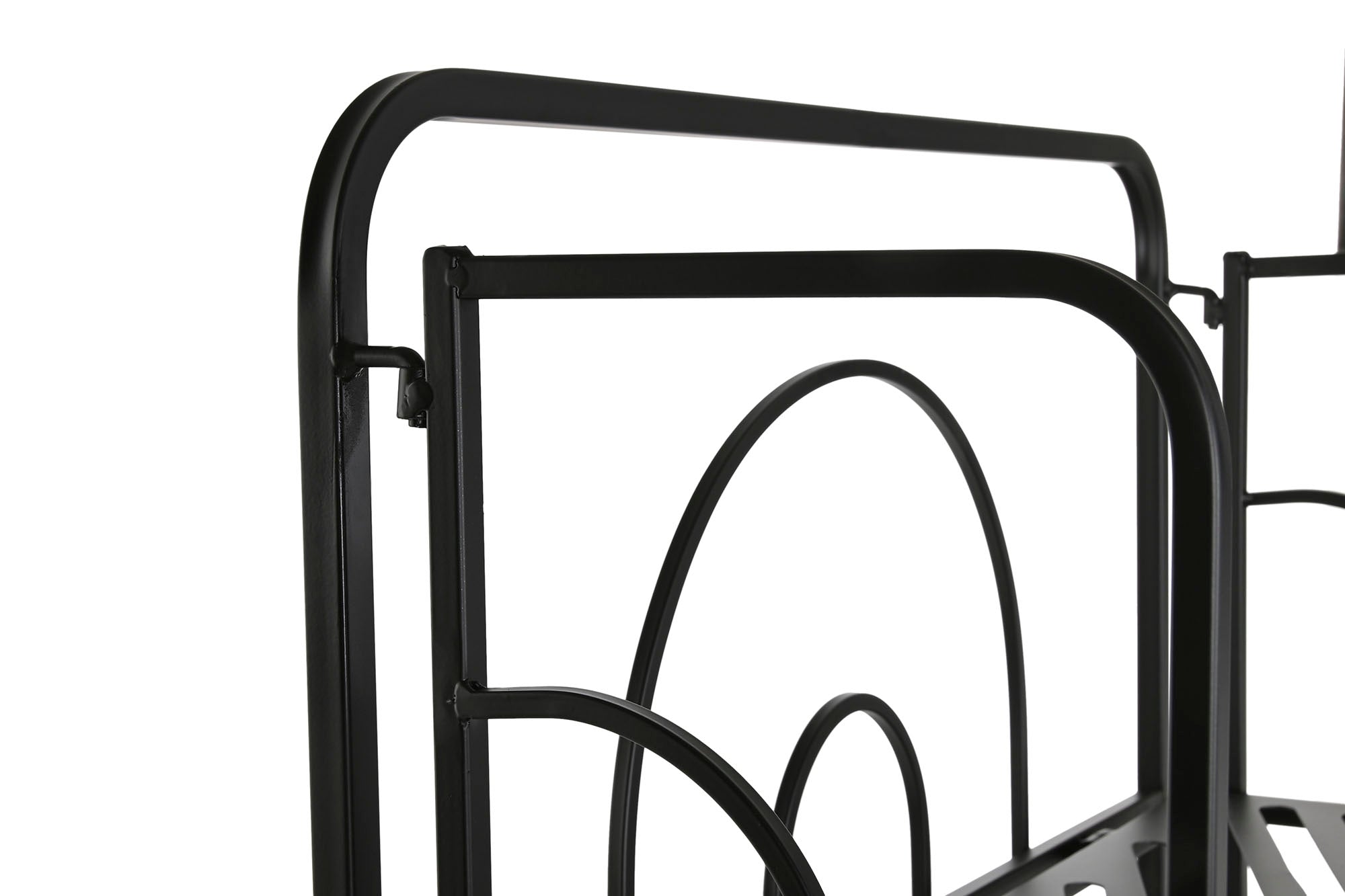 Metal Shelf 60X27X160 Black