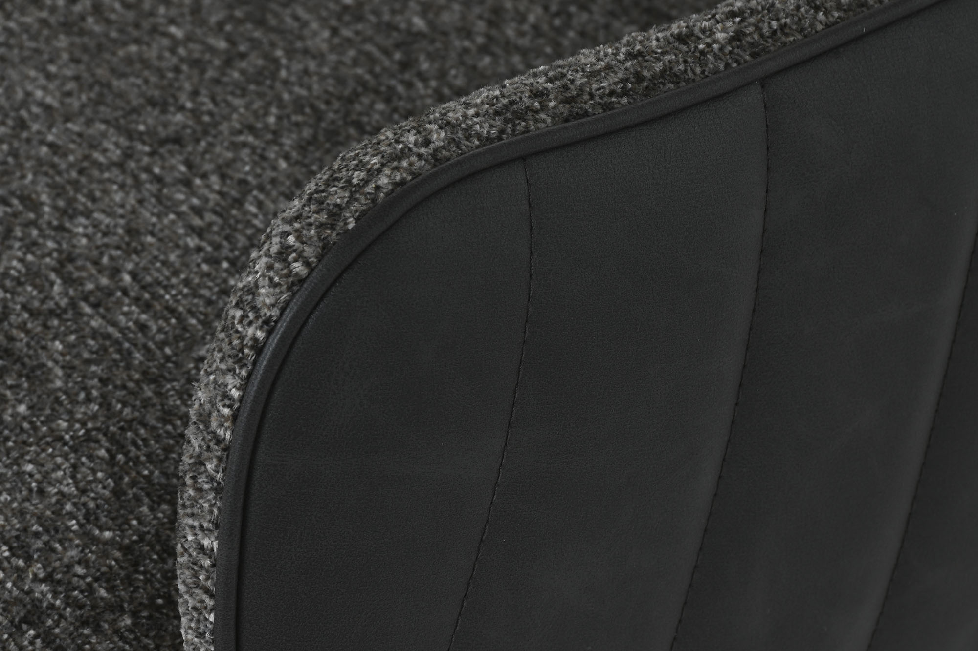 Polyester Pu Chair 56X61X82 Grey