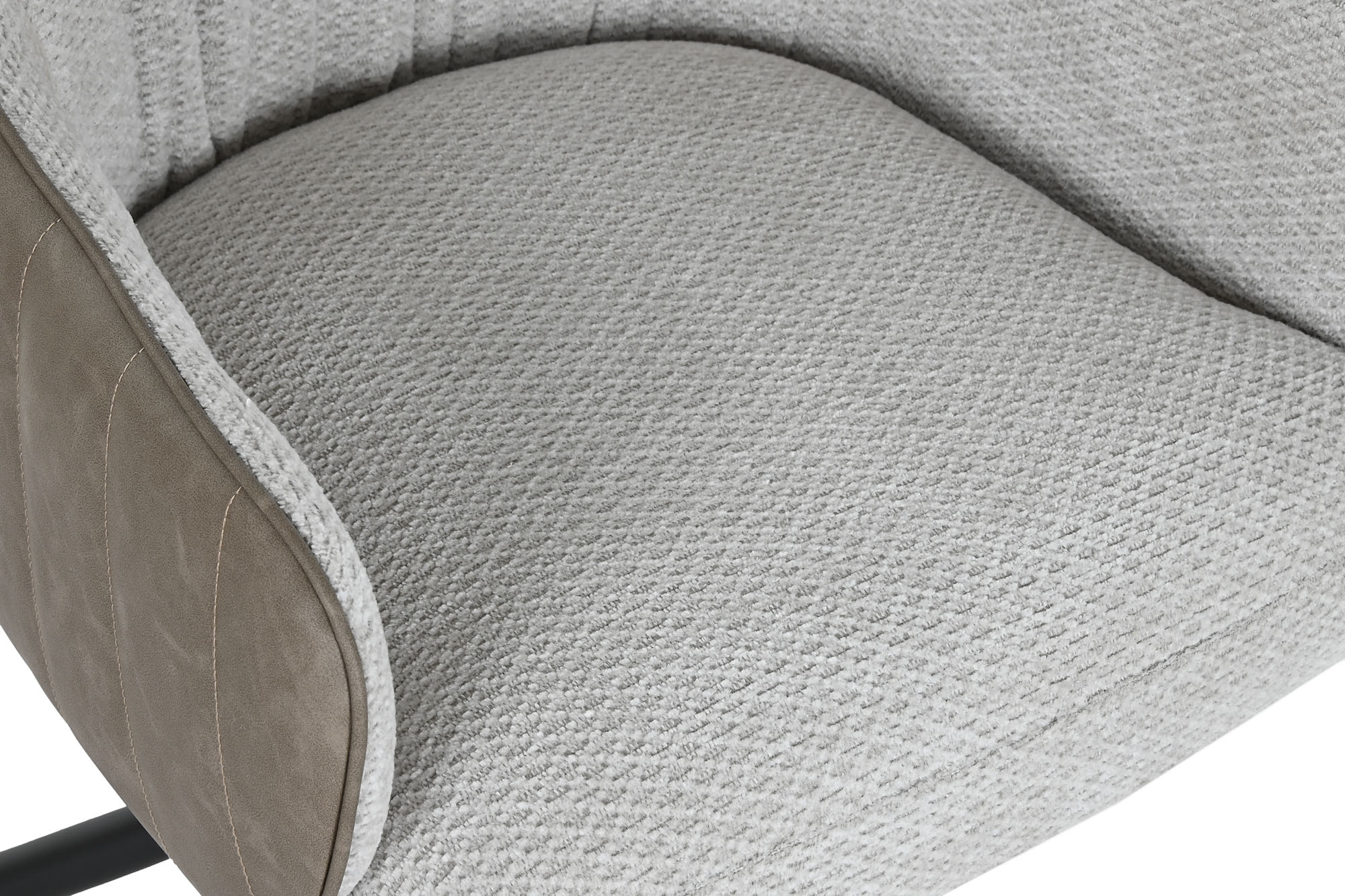 Polyester Pu Chair 56X61X82 Beige