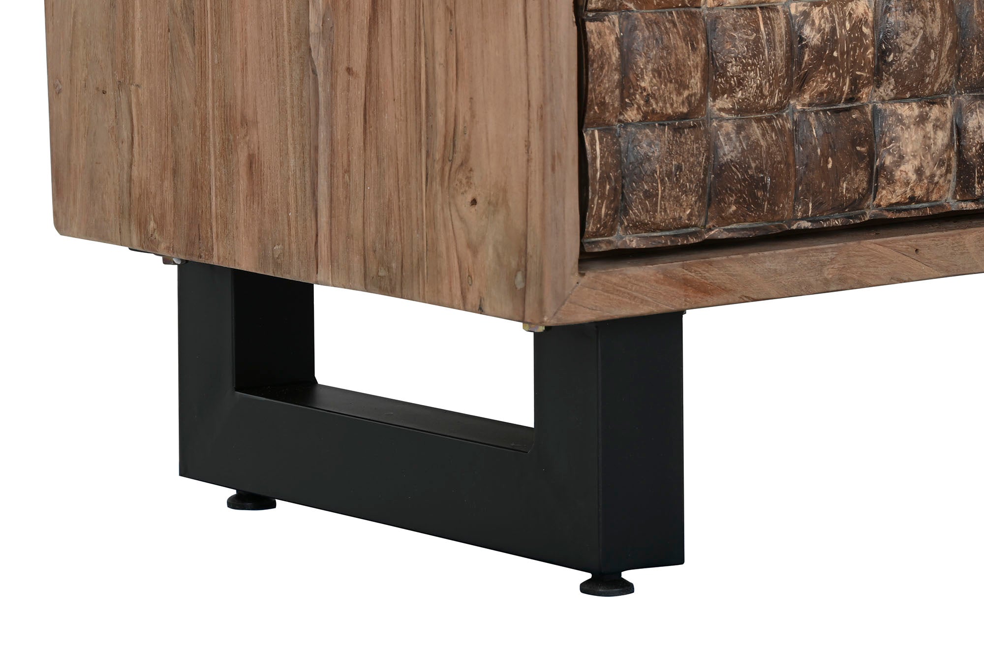 Recycled Teak Wardrobe Coco 80X40X200 2 Doors