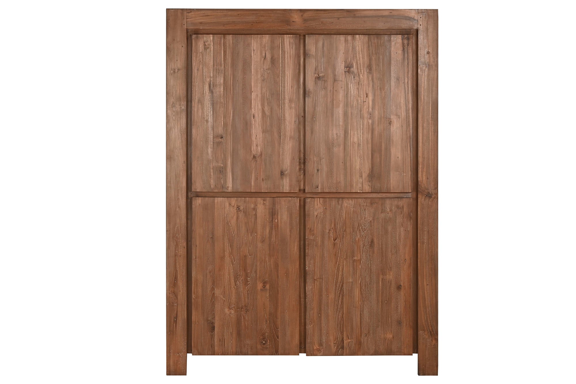 Guarda-roupa de teca reciclada 130x45x180 4 portas