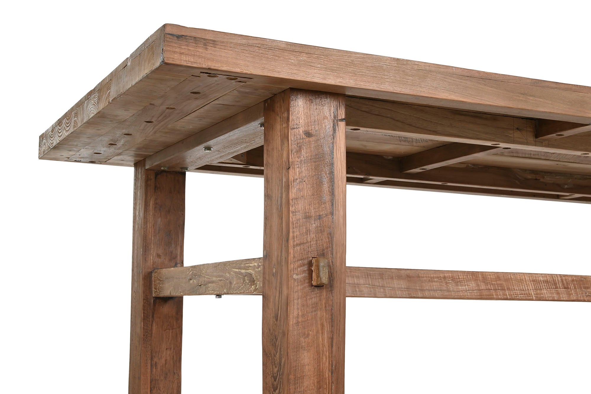 Mesa de Jantar em Teca Reciclada 220x90x78