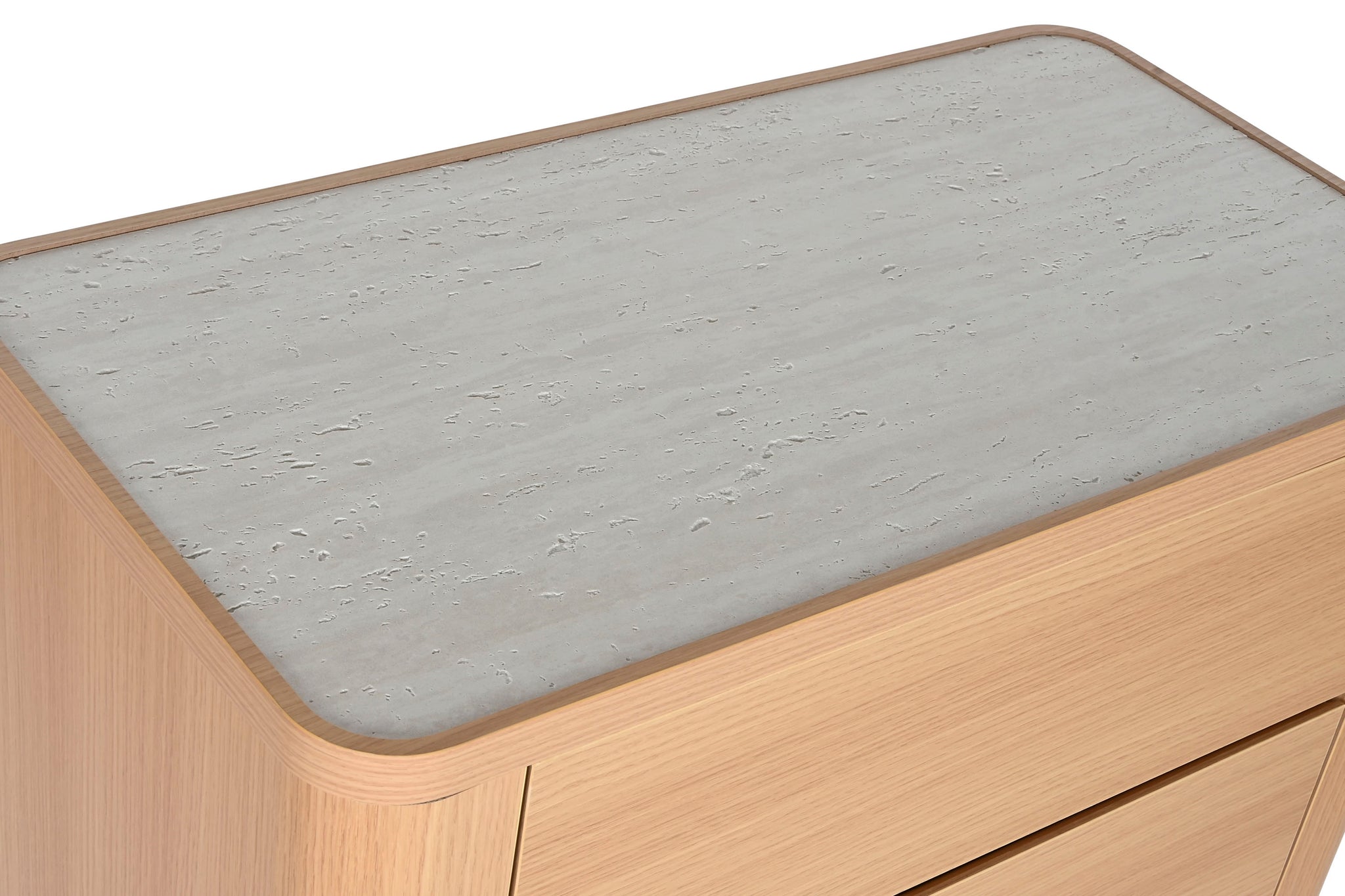 Chifonier Marmol Mdf 76X40X100 Travertino