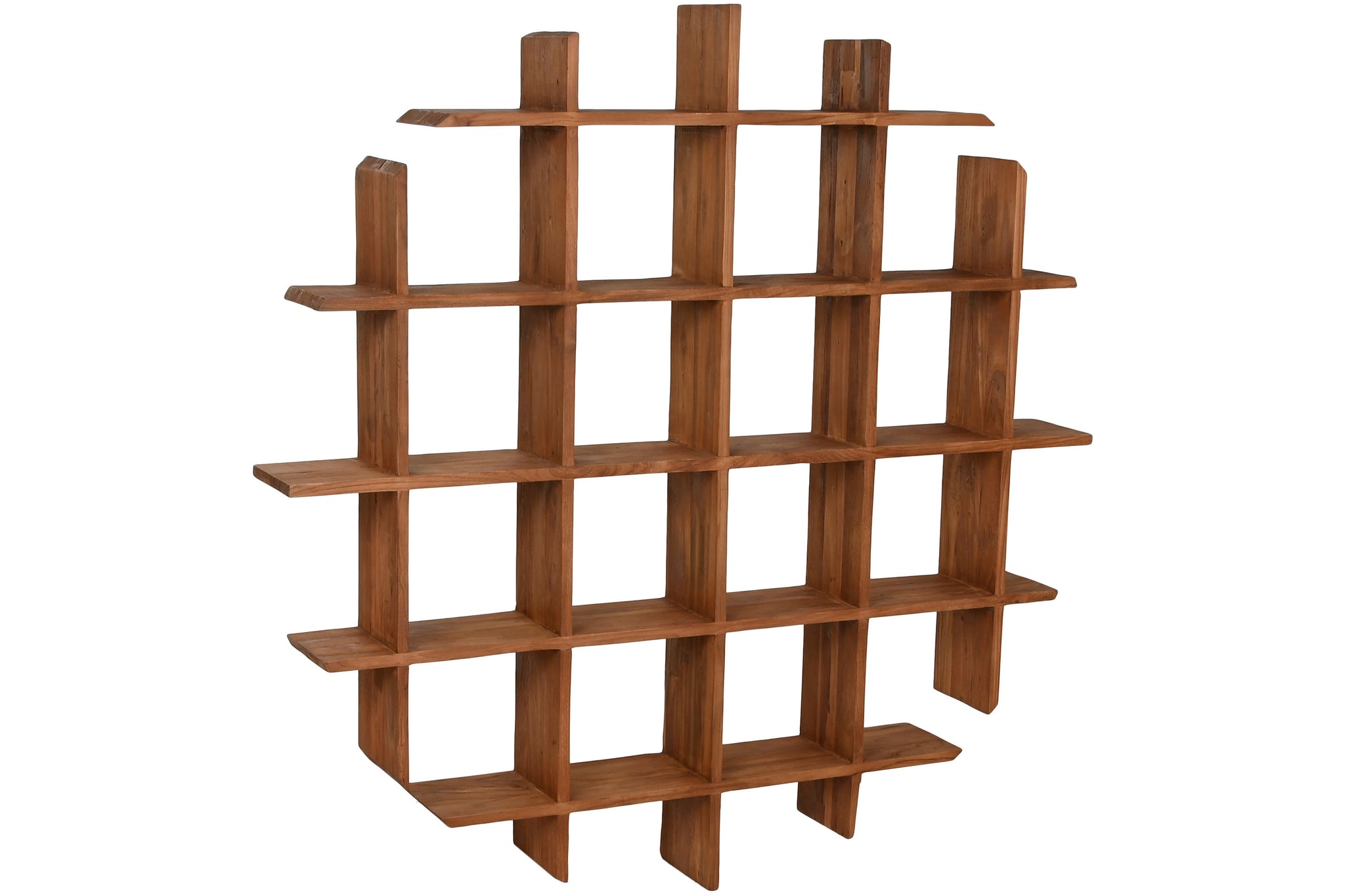 Teak Wall Shelf 120X15X120