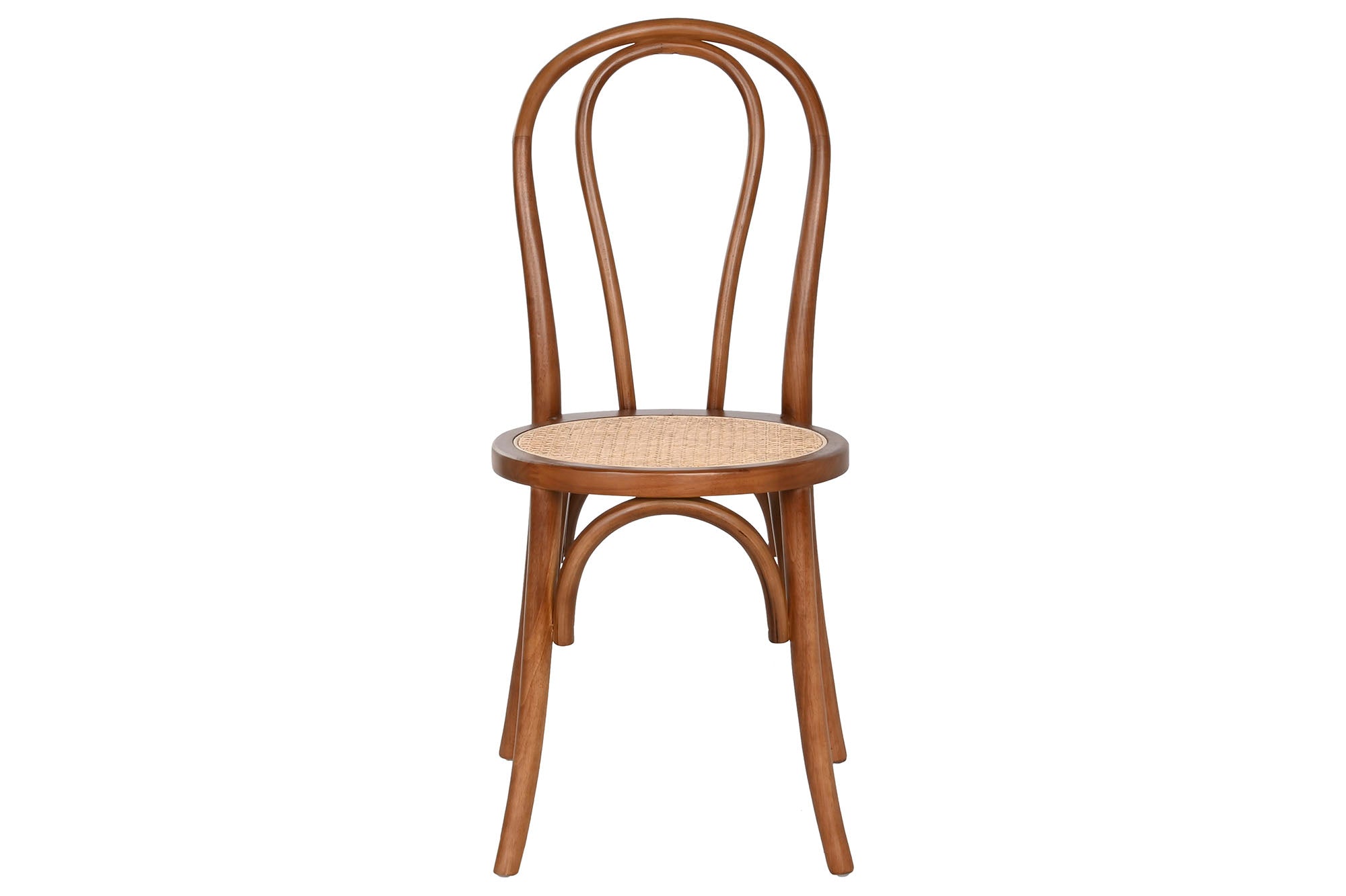 Cadeira de borracha rattan 42x48x91 marrom