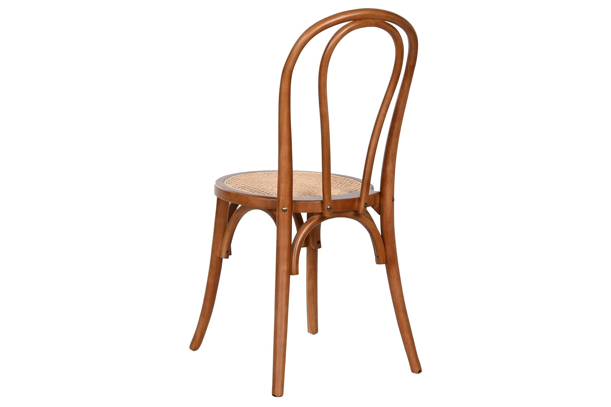 Cadeira de borracha rattan 42x48x91 marrom