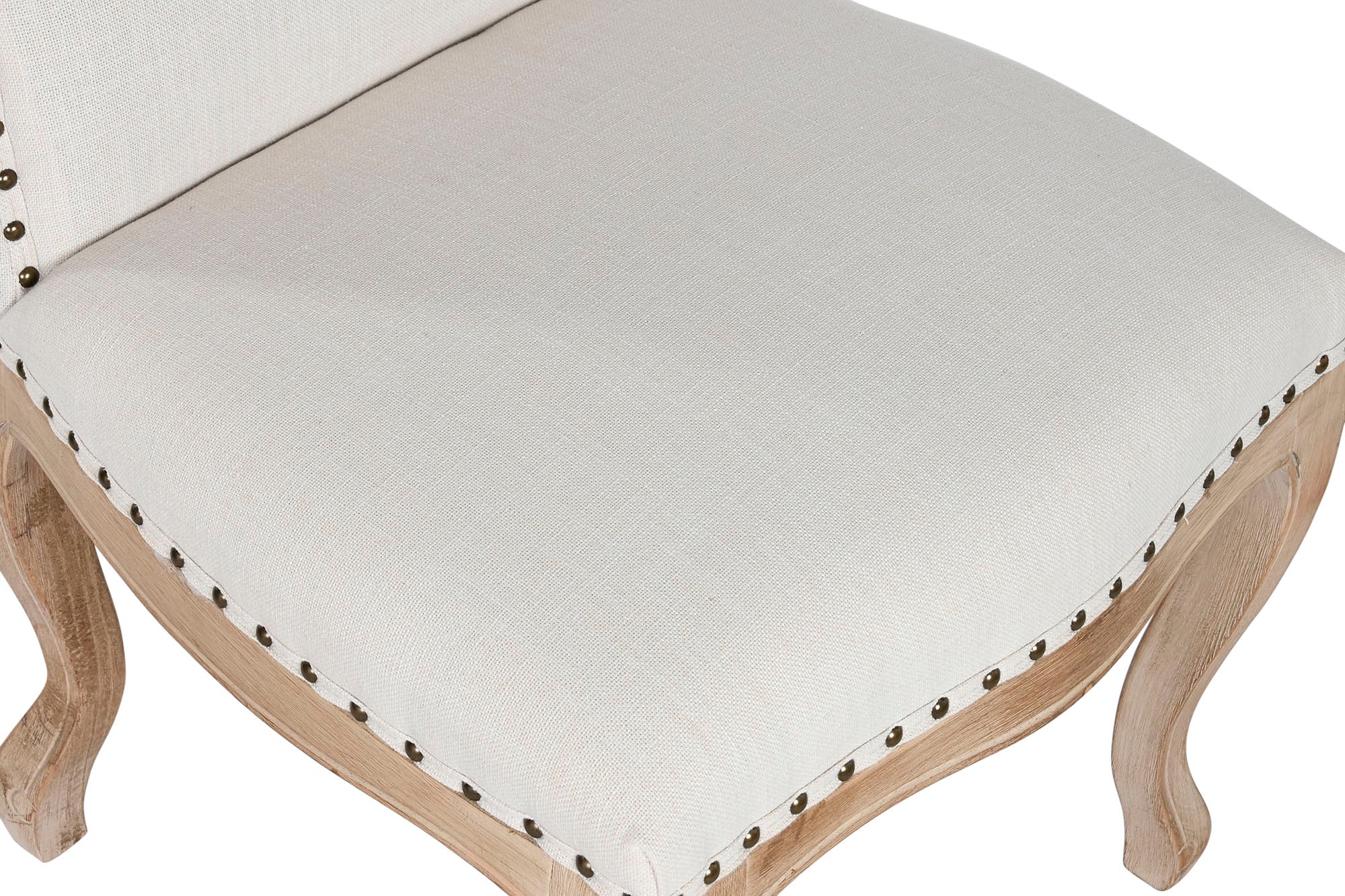 Silla Caucho Poliester 53X52X102 Beige