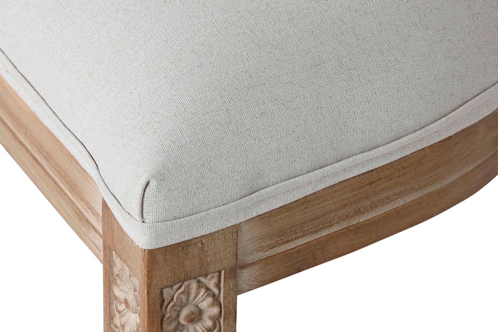 Cadeira de borracha rattan 53x50x100 natural