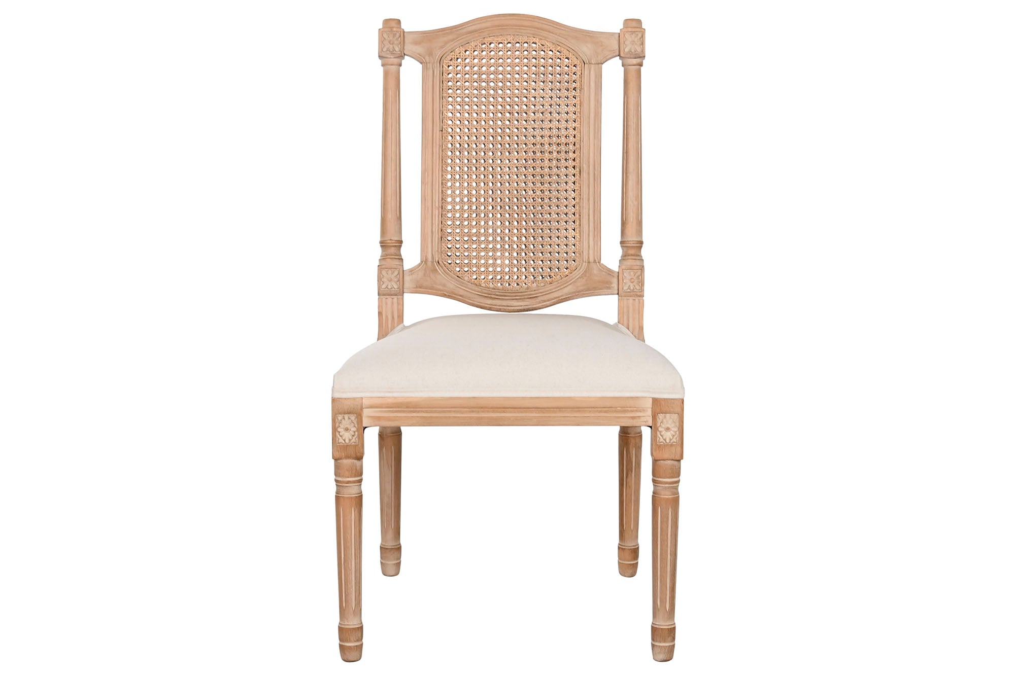 Cadeira de borracha rattan 53x50x100 natural