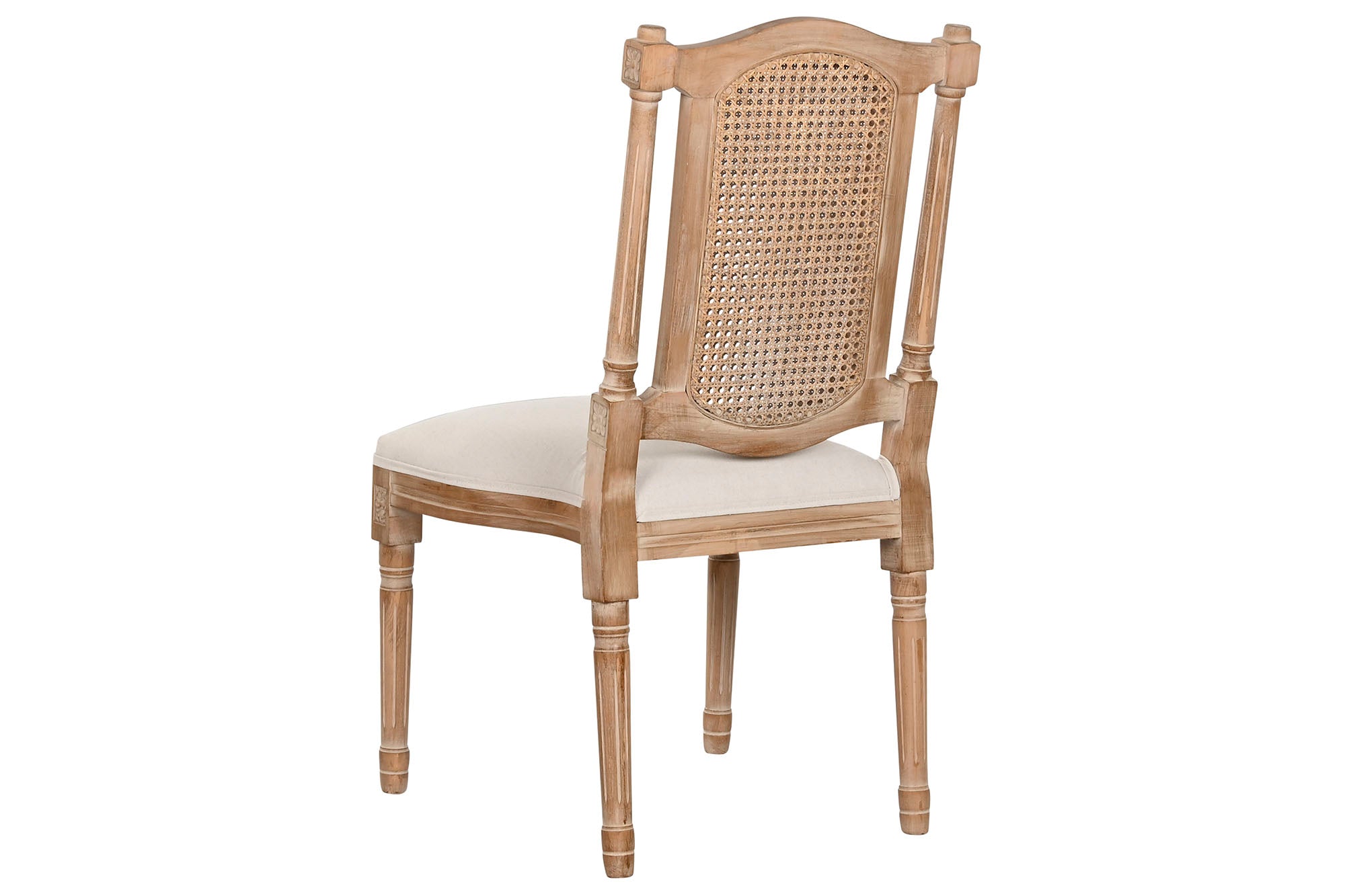 Cadeira de borracha rattan 53x50x100 natural