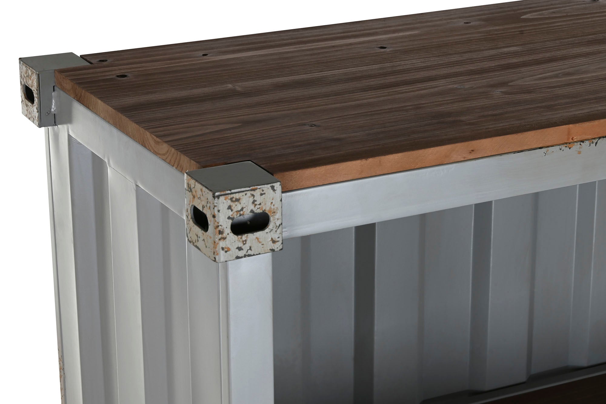 Estanteria Metal Mdf 87X44X168,5 Container Gris
