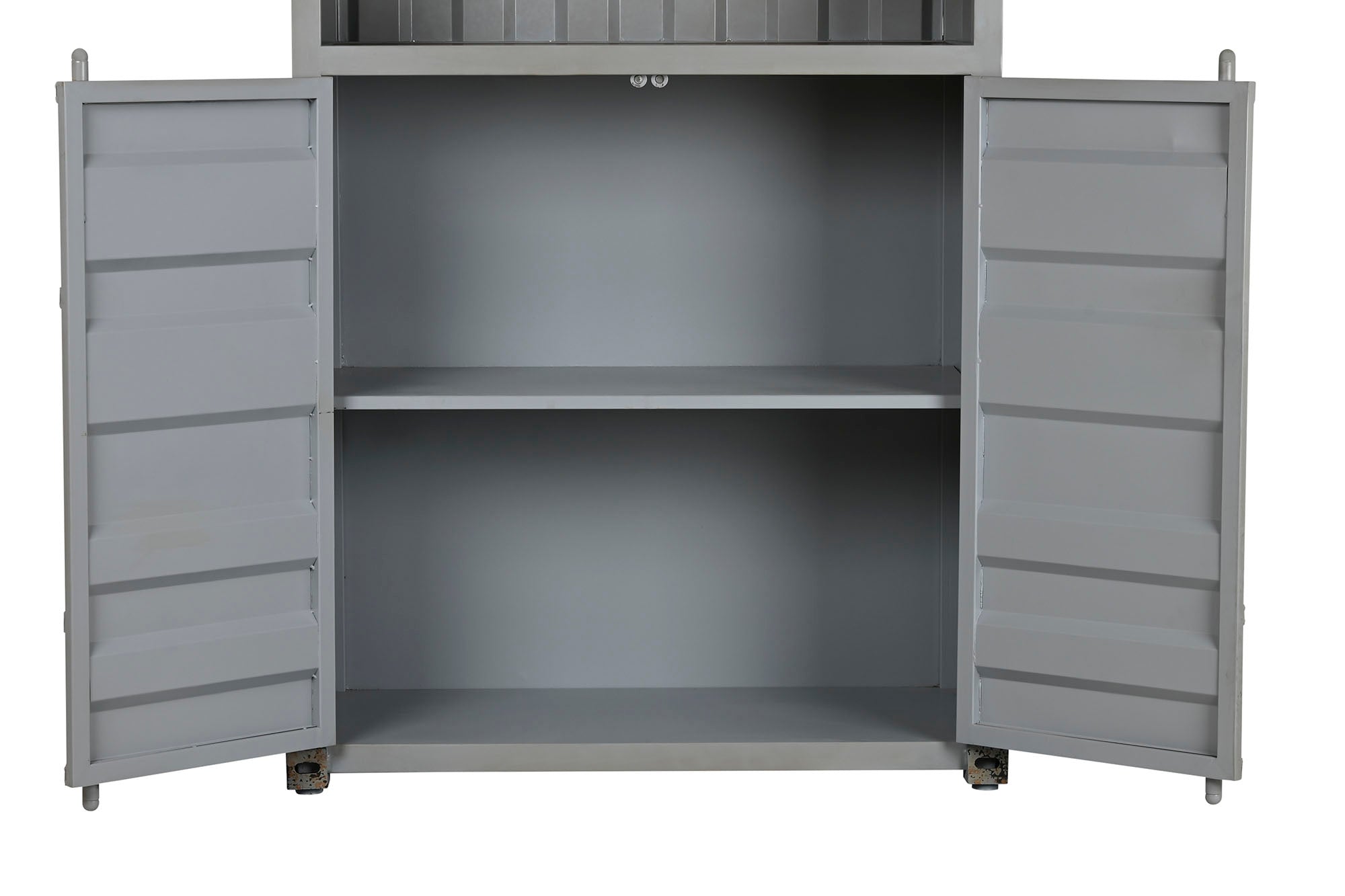 Estanteria Metal Mdf 87X44X168,5 Container Gris