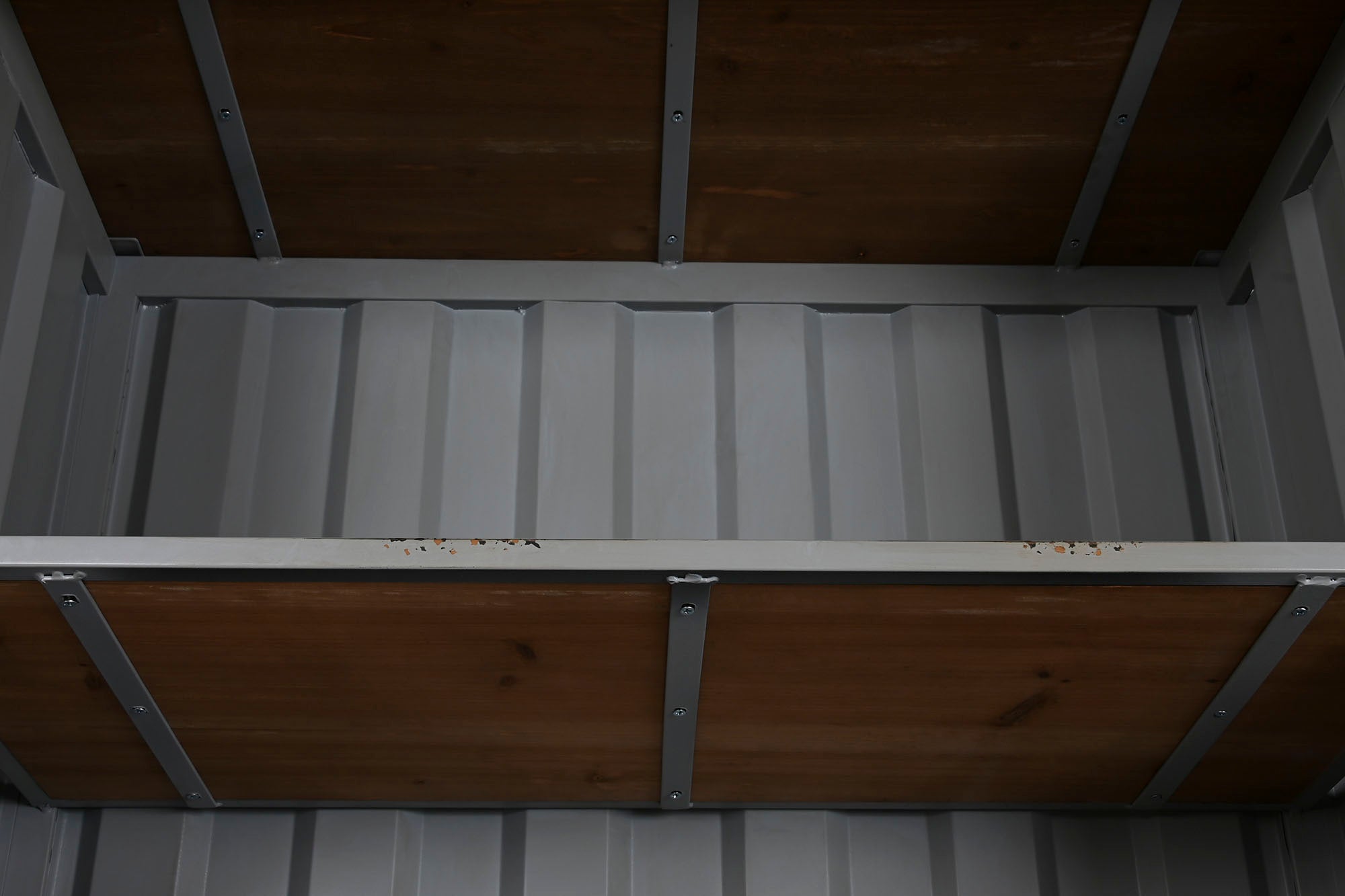 Estanteria Metal Mdf 87X44X168,5 Container Gris