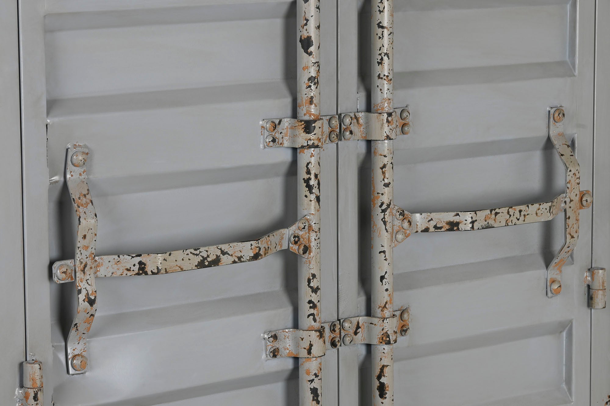 Botellero Metal Mdf 76,5X41X157,5 Container Gris